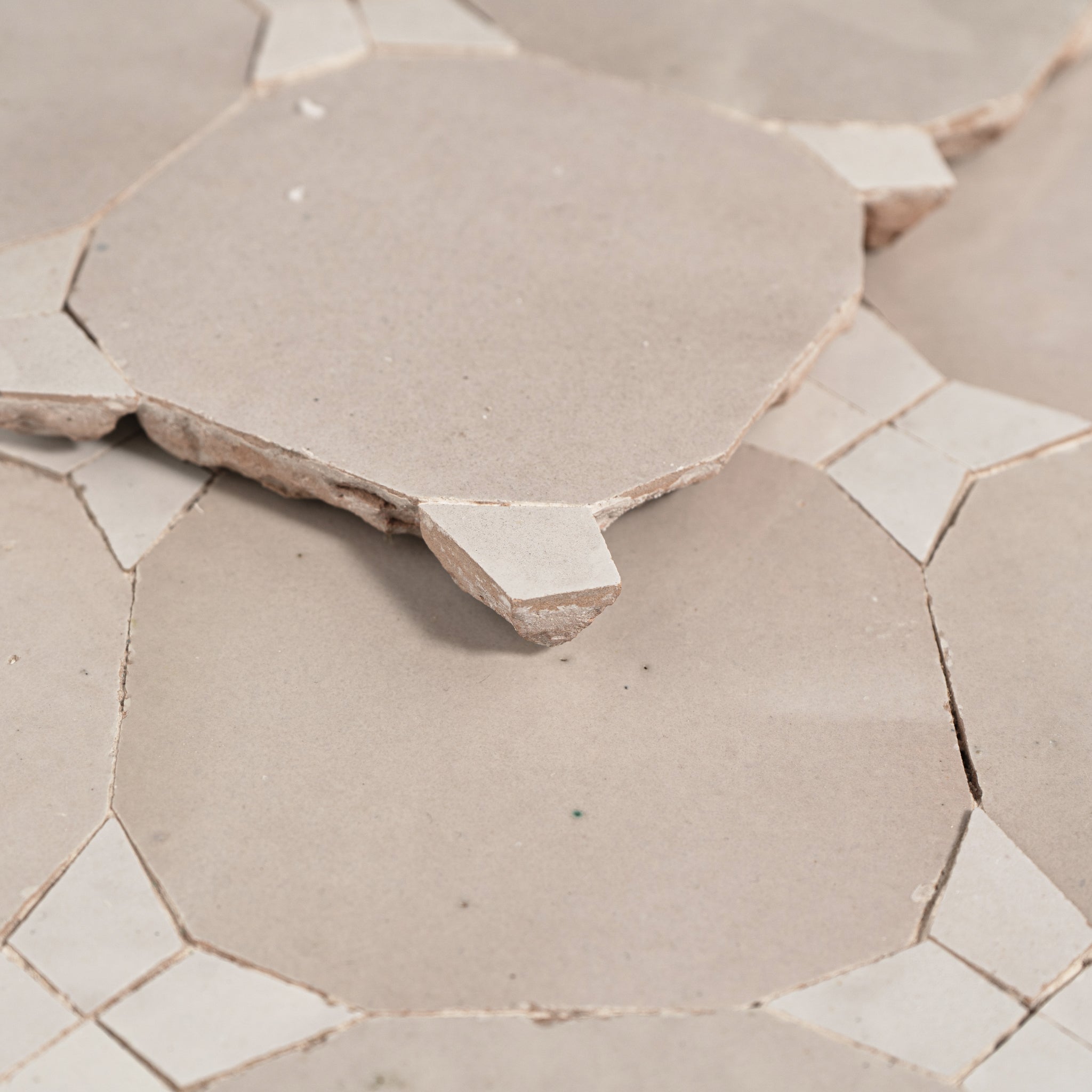 Moroccan Zellige Octaria Mosaic Tile | Cemento Collection