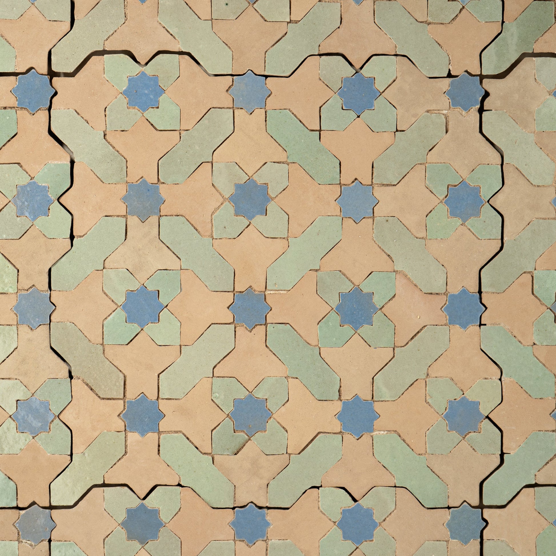 artistic zellige mosaic tile