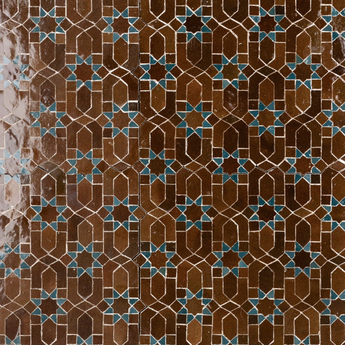 Moroccan Zellige Ravello Mosaic Tile - Cemento Collection