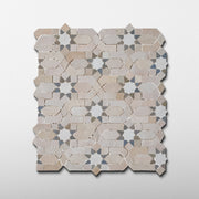 Moroccan Zellige Ravello Mosaic Tile (Colorway B) - Cemento Collection