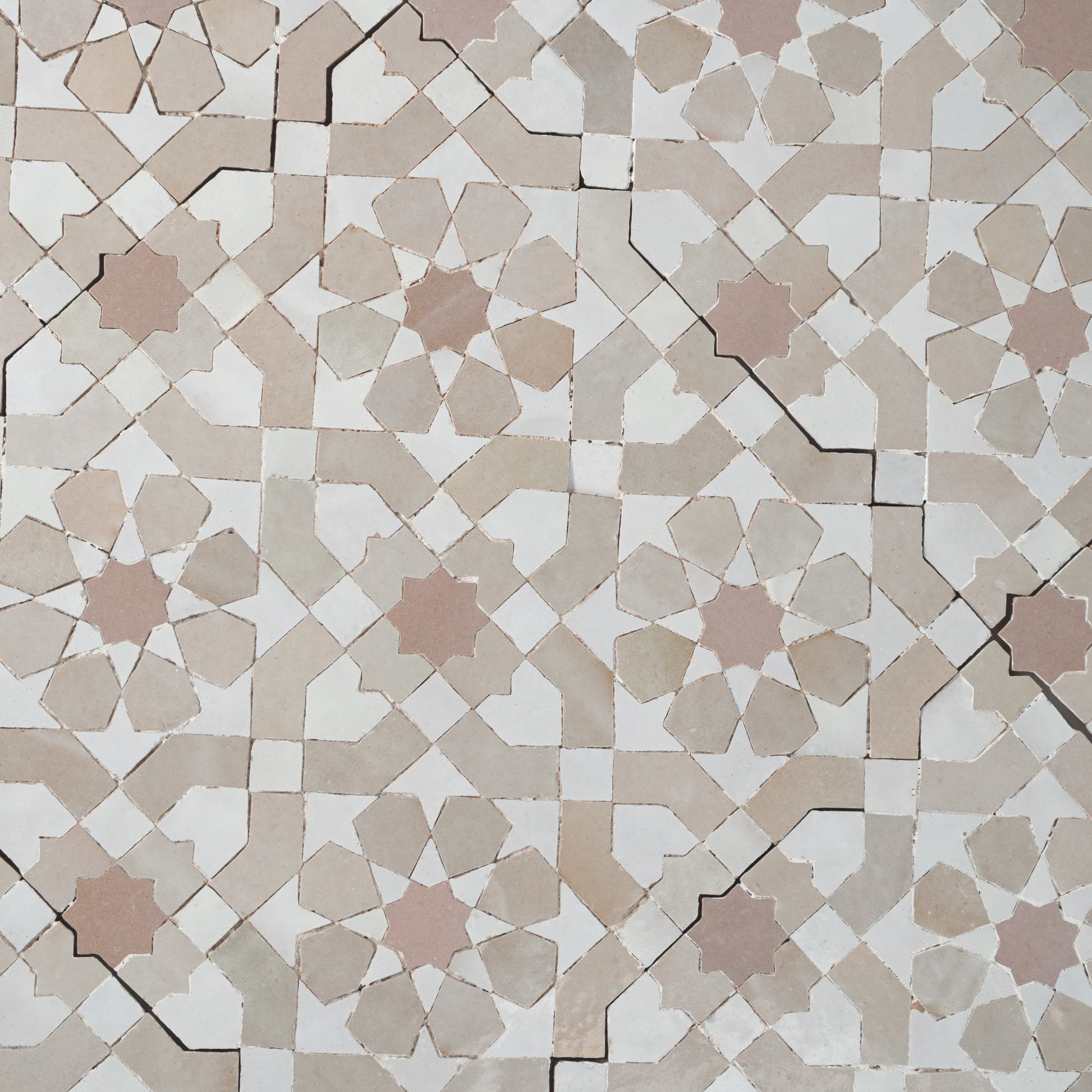Moroccan Zellige Sines Mosaic Tile - Cemento Collection
