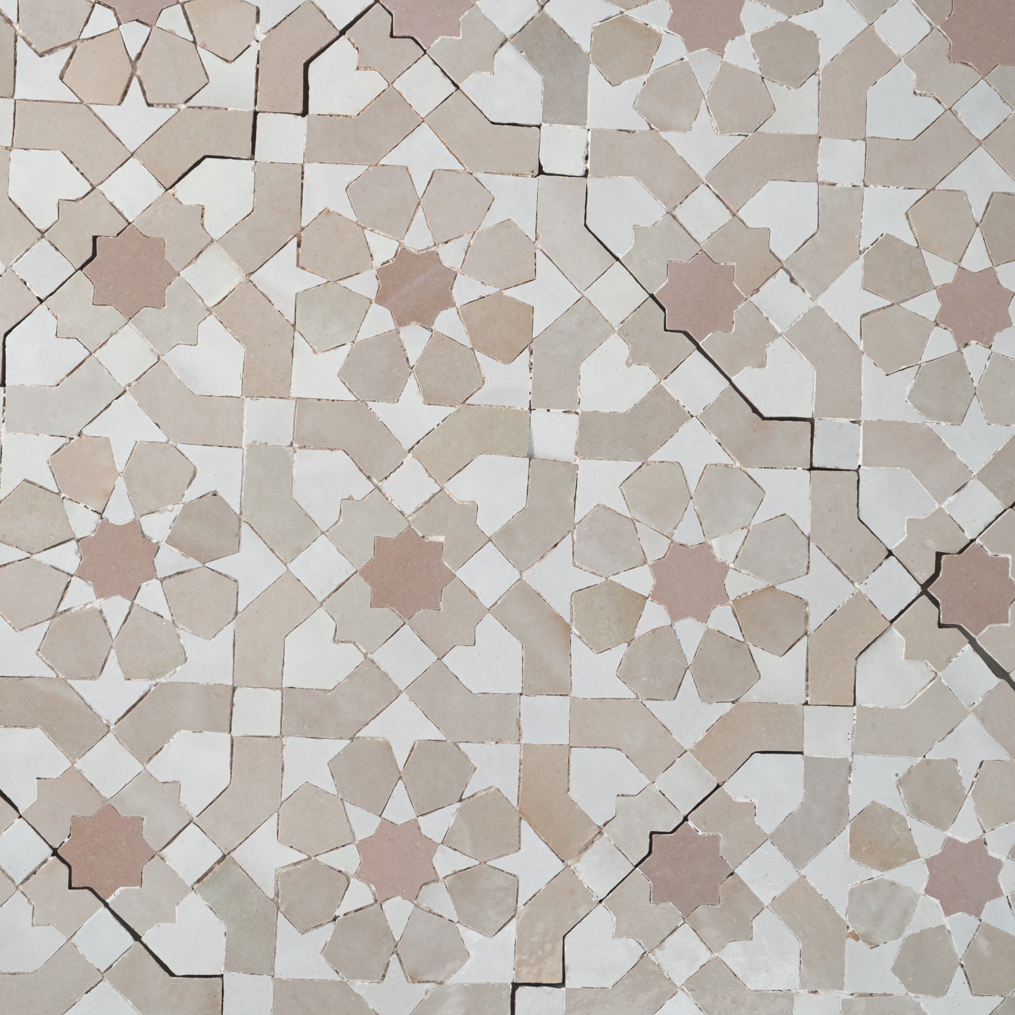 Moroccan Zellige Sines Mosaic Tile - Cemento Collection