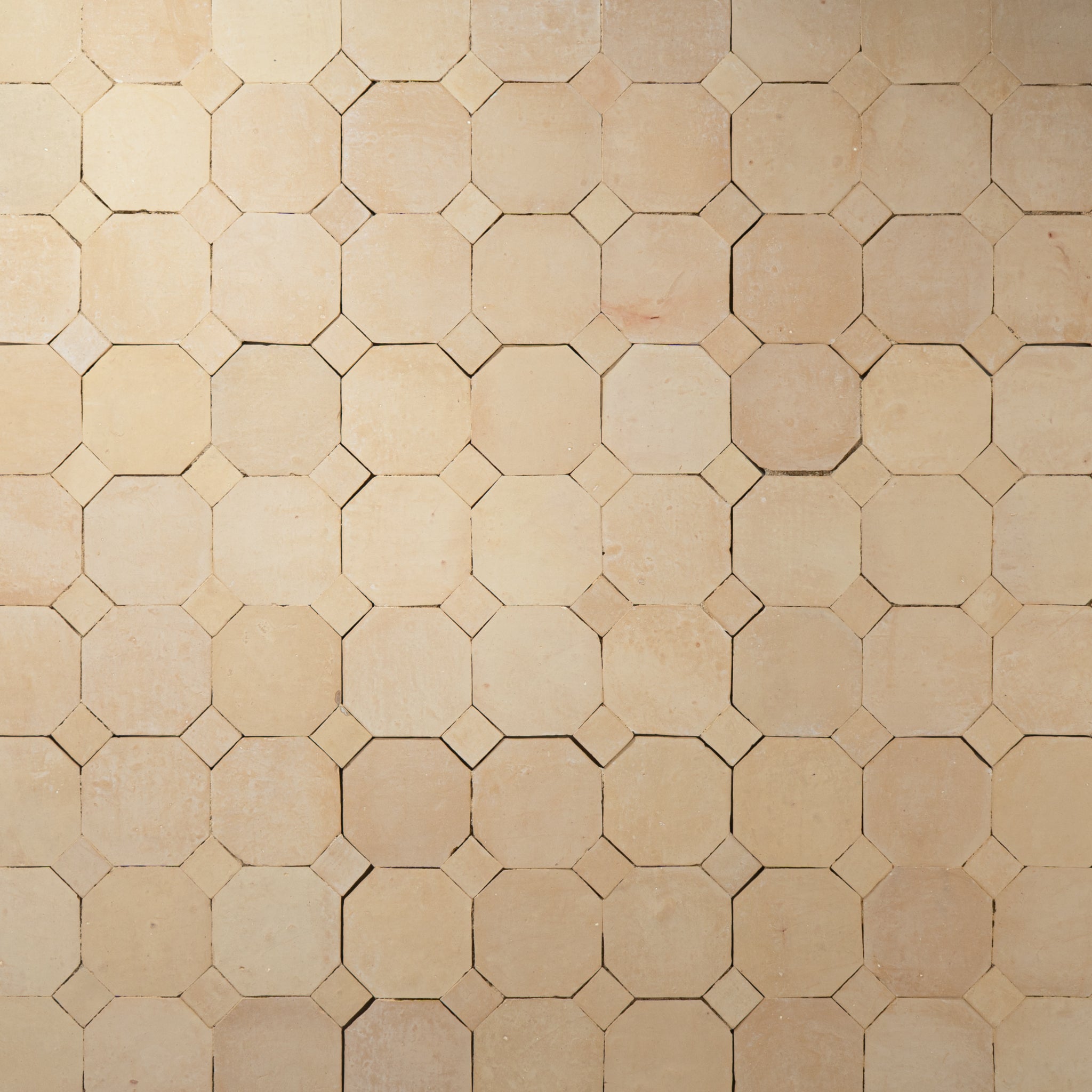 Moroccan Zellige Unglazed Octagon Mosaic - Cemento Collection