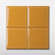 Mustard Yellow 6x6 Bevelled Tile