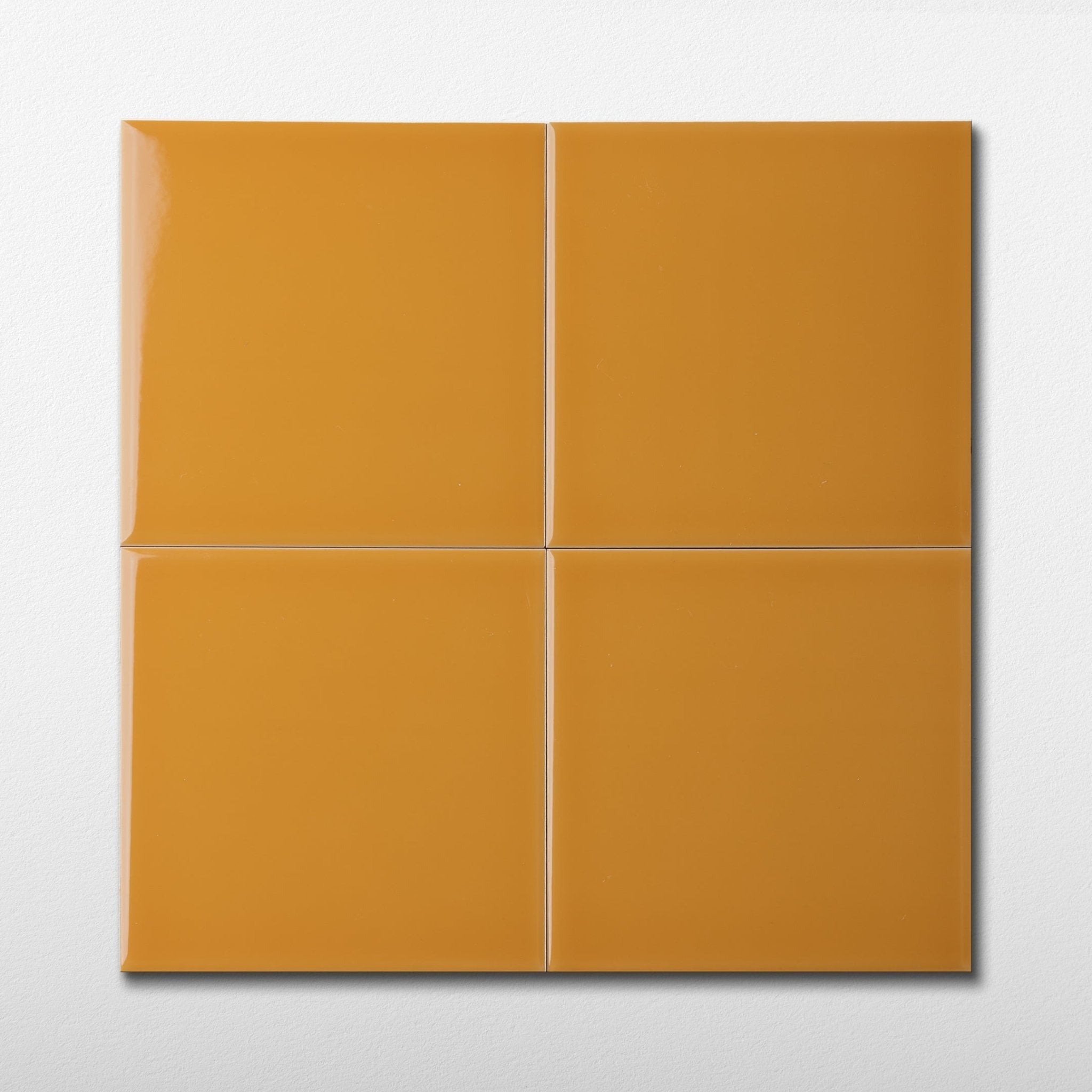 momoten 様 symphony mustard Mustard Yellow 6x6 Tile | Cemento Collection - Cemento Collection