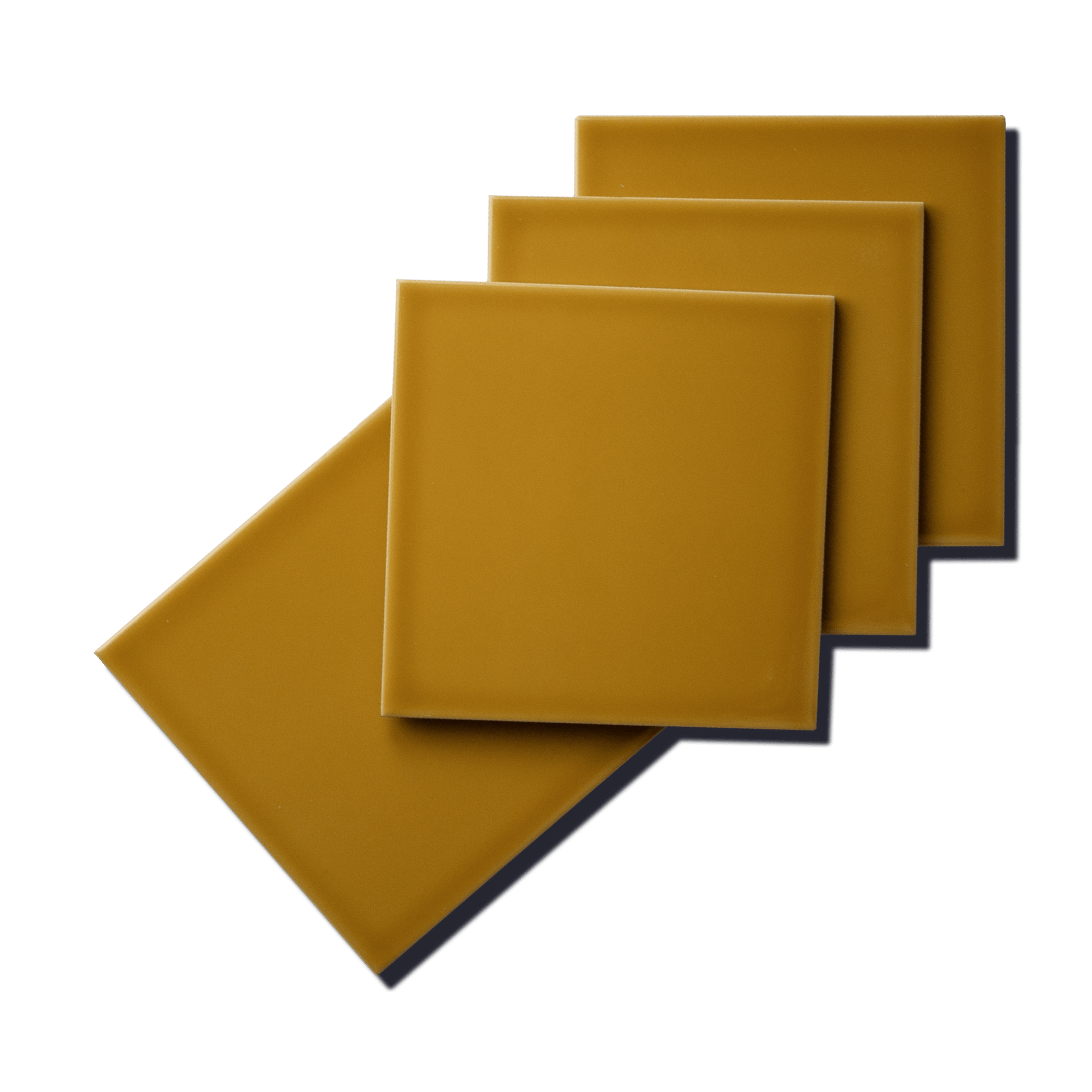 Mustard Yellow 6x6 Tile - Cemento Collection