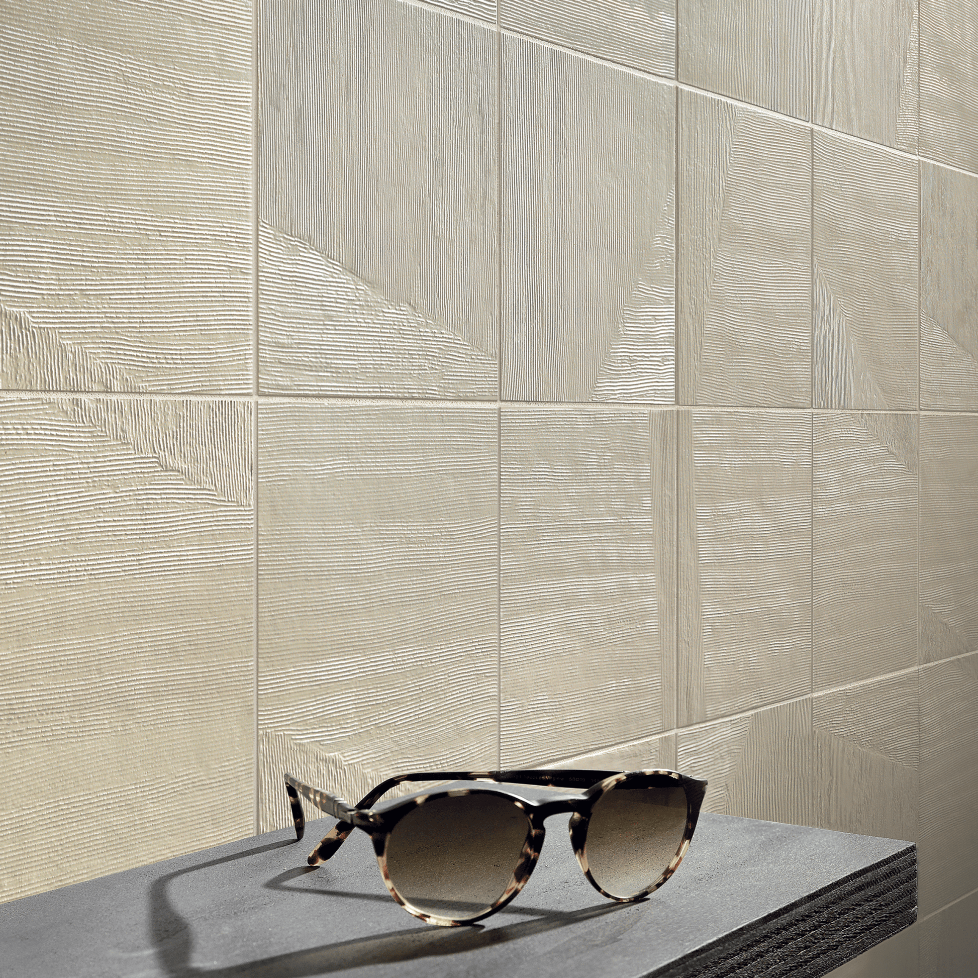 Ostracom Lenox Tan 6.5x6.5 Porcelain Tile - Cemento Collection