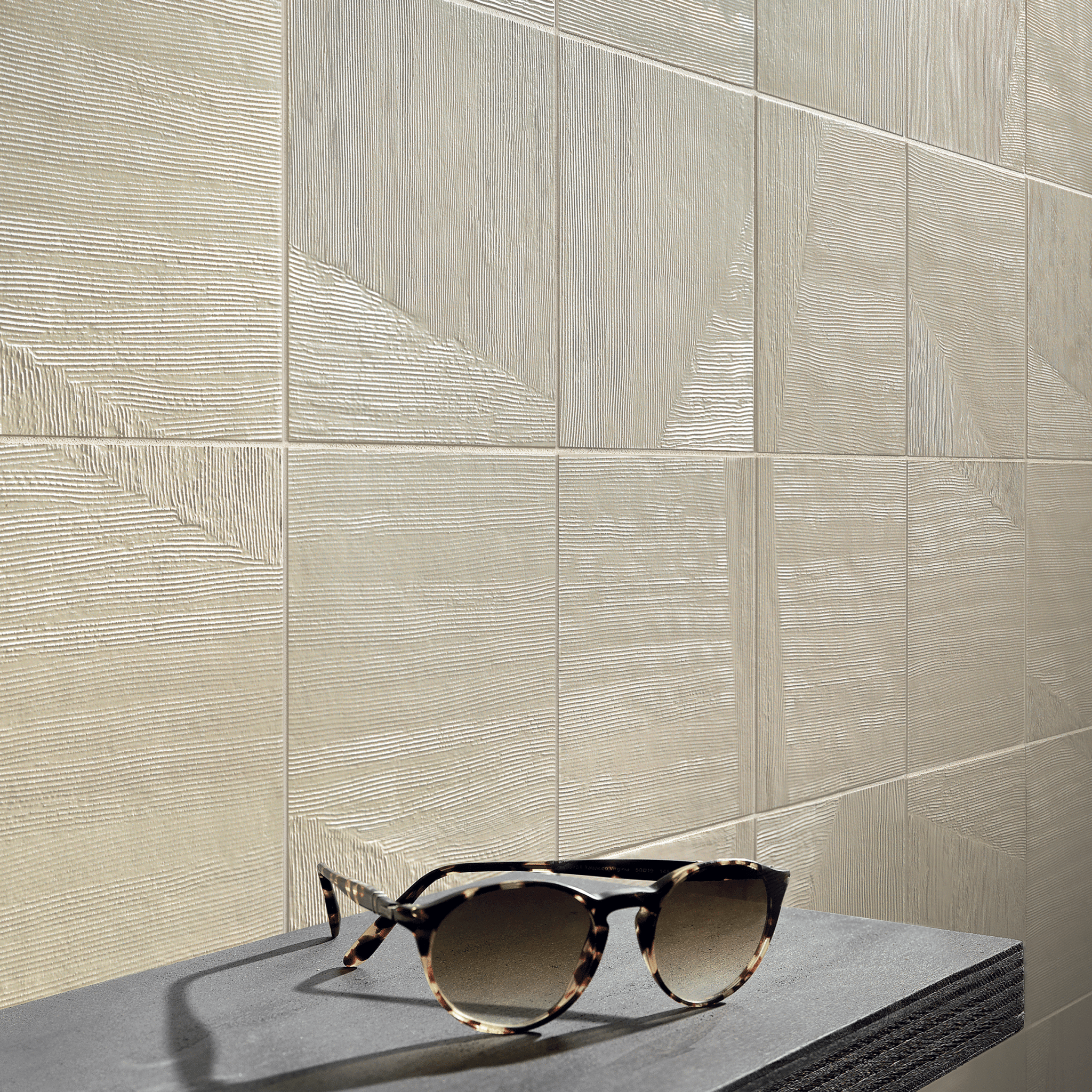 Ostracom Lenox Tan 6.5x6.5 Porcelain Tile - Cemento Collection