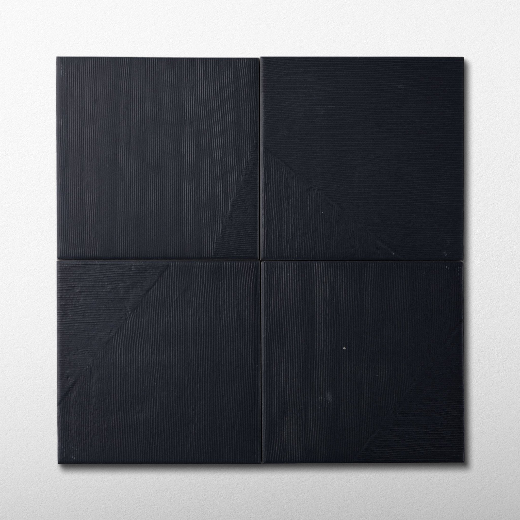 Black Subway Tile 6.5x6.5 - Cemento Collection