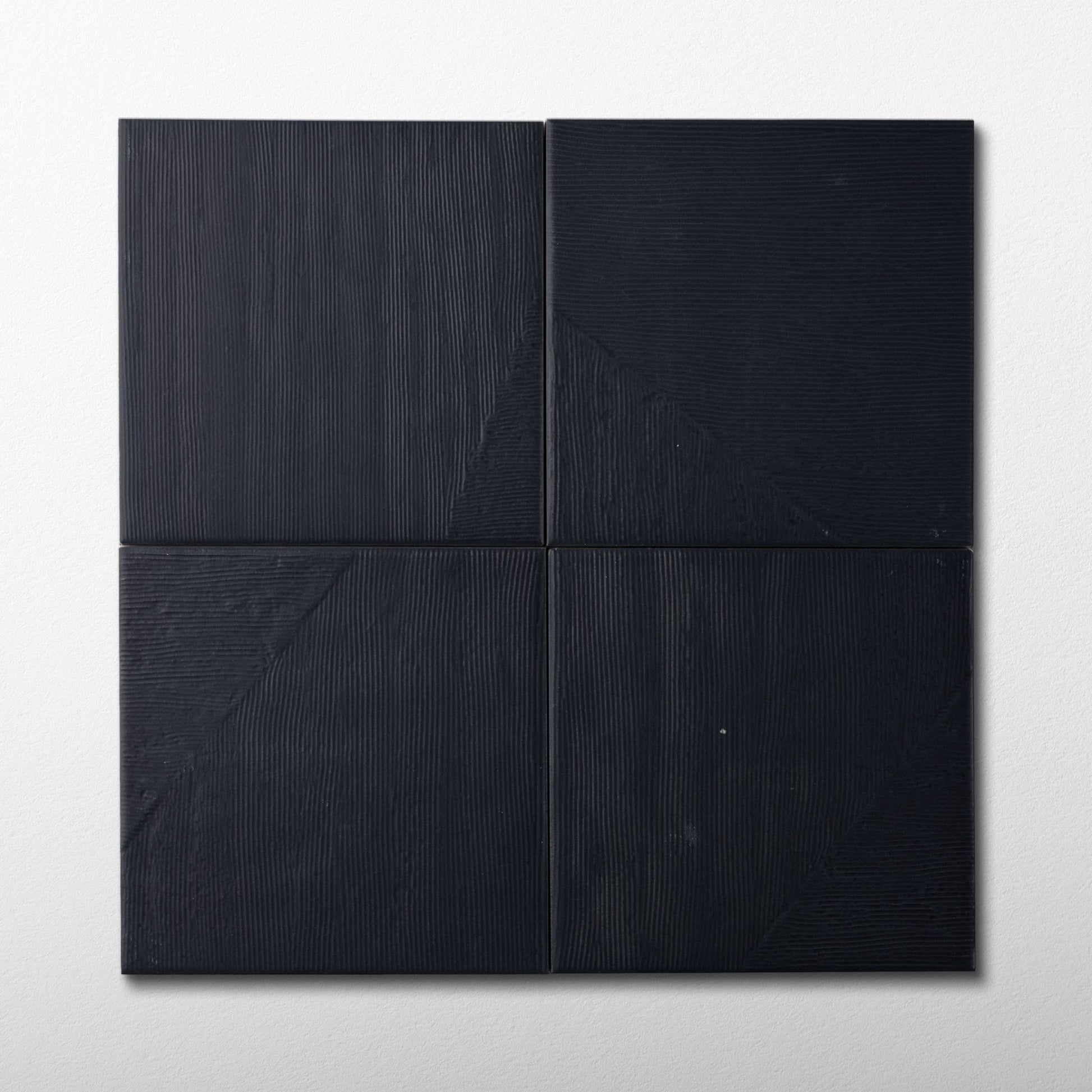 Ostracom Sirio Black 6.5x6.5 Porcelain Tile