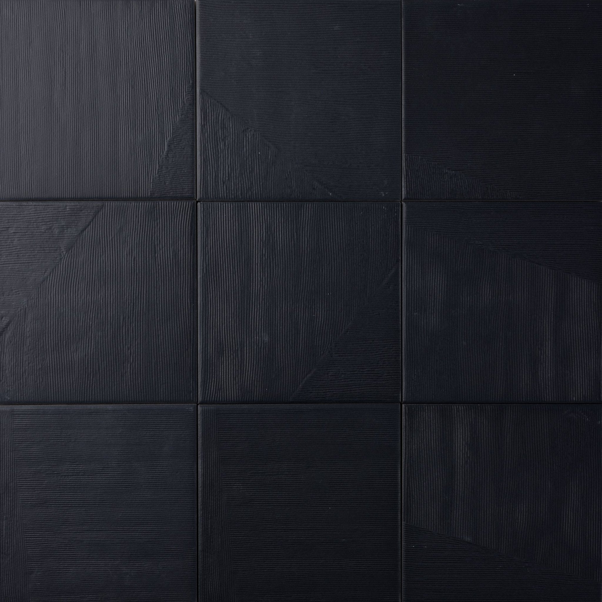 Black Subway Tile 6.5x6.5 - Cemento Collection