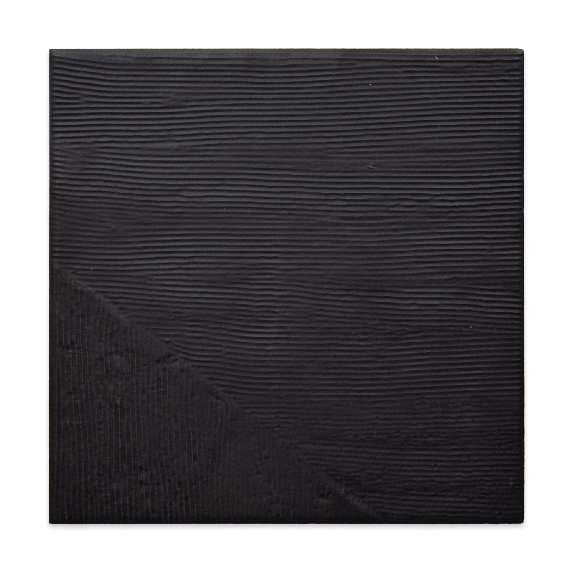 Ostracom Sirio Black 6.5x6.5 Porcelain Tile - Cemento Collection