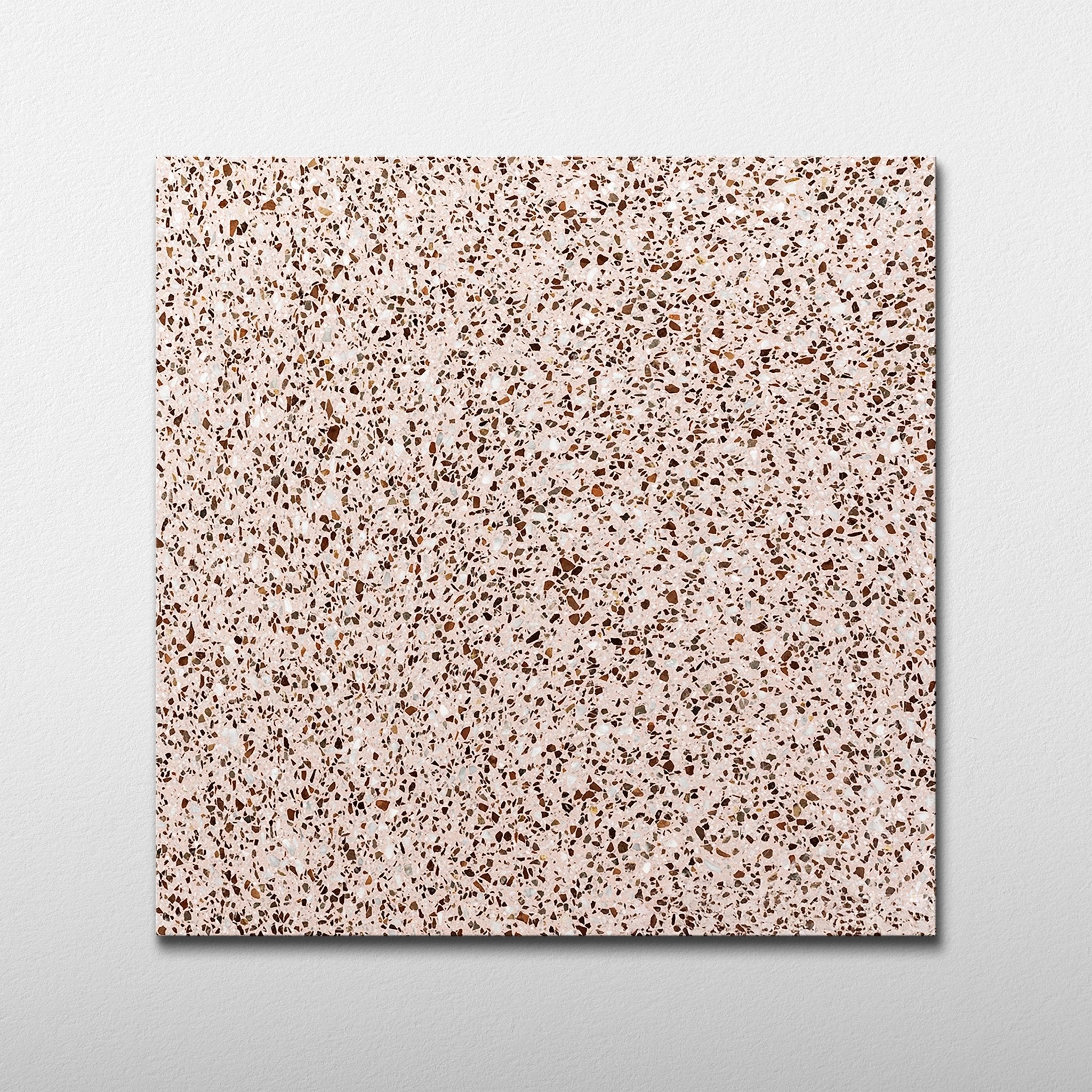 Pantelleria Pink 24x24 Terrazzo Tile - Cemento Collection