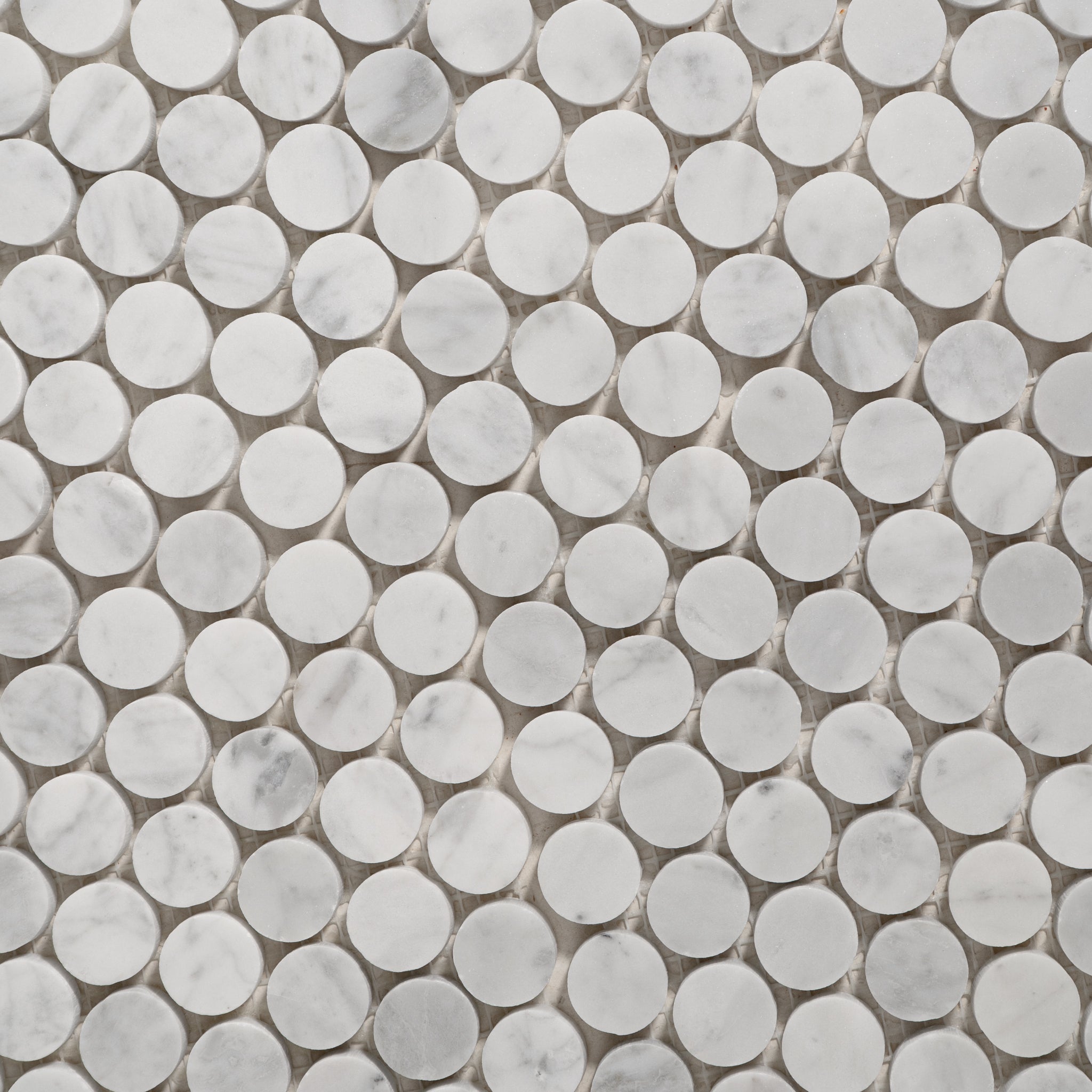 Bianco Carrara Marble Honed Mosaic Tile