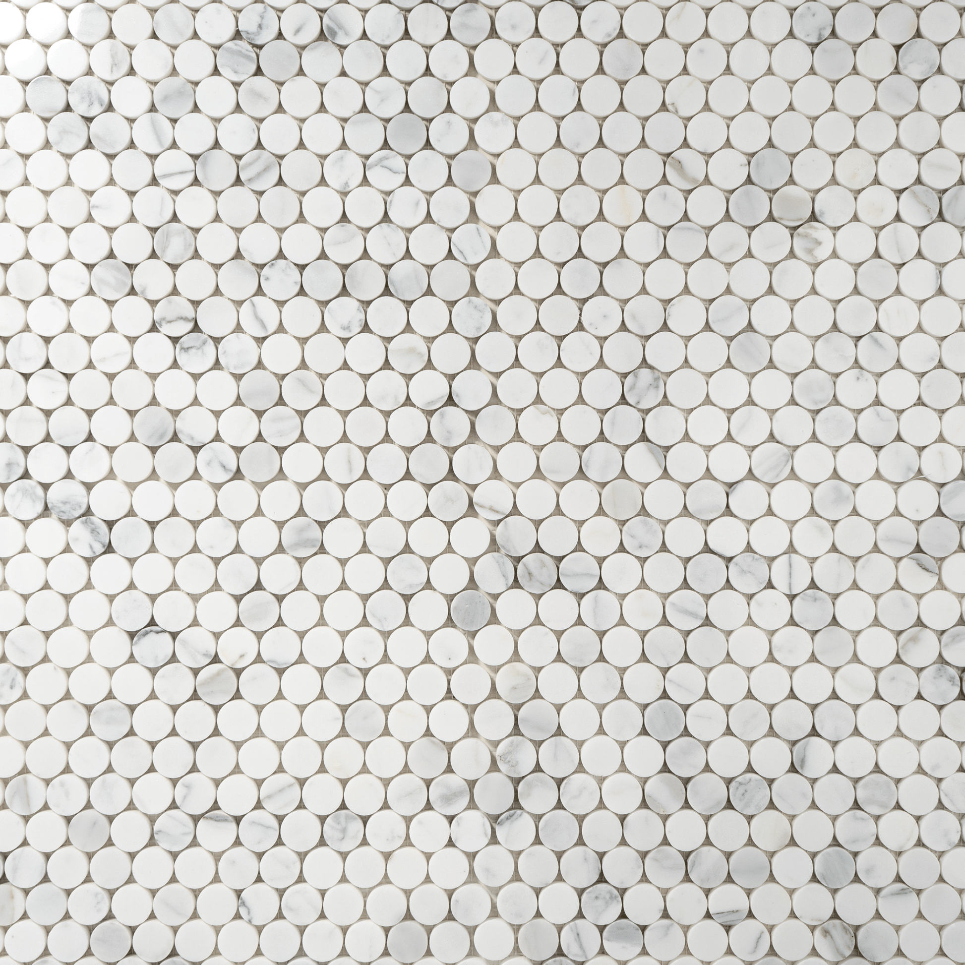 Penny Round Mosaic Tile