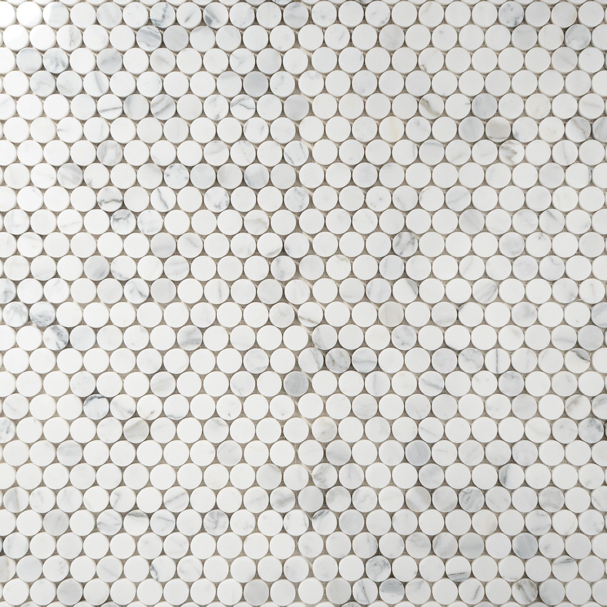 Penny Round Mosaic Tile