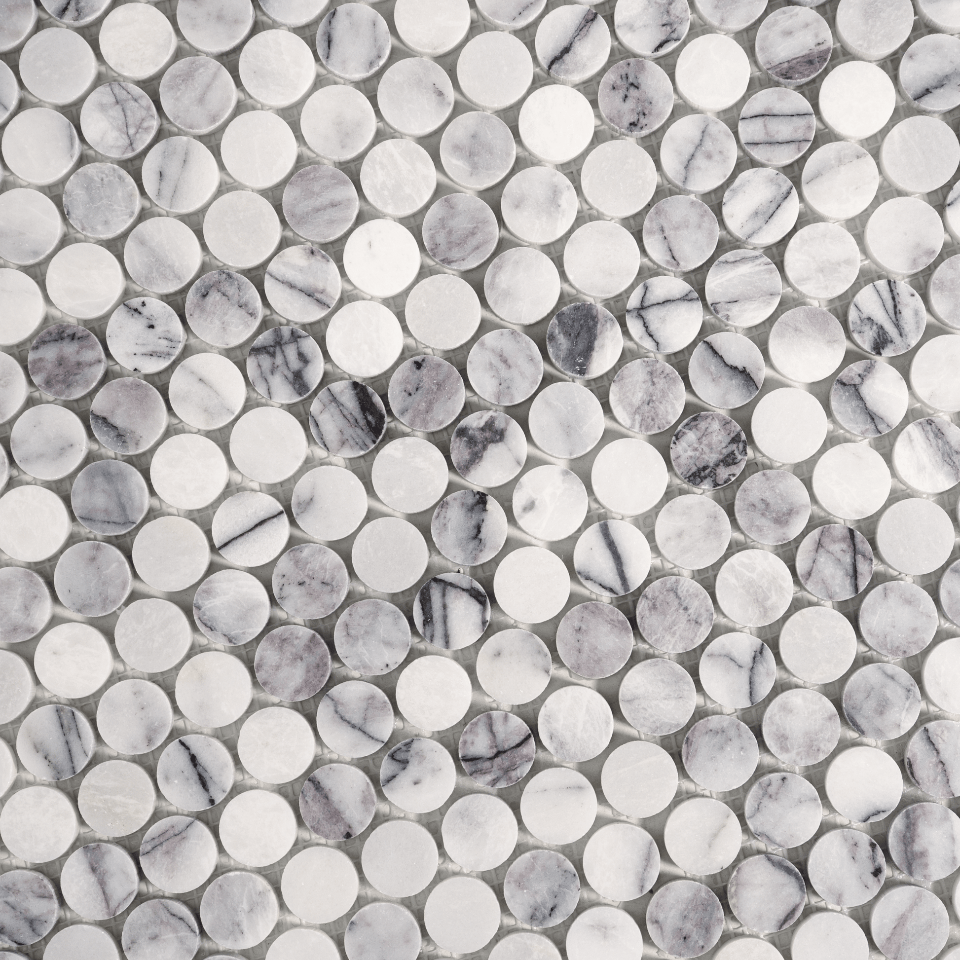 Lilac Marble Honed Mosaic Tile