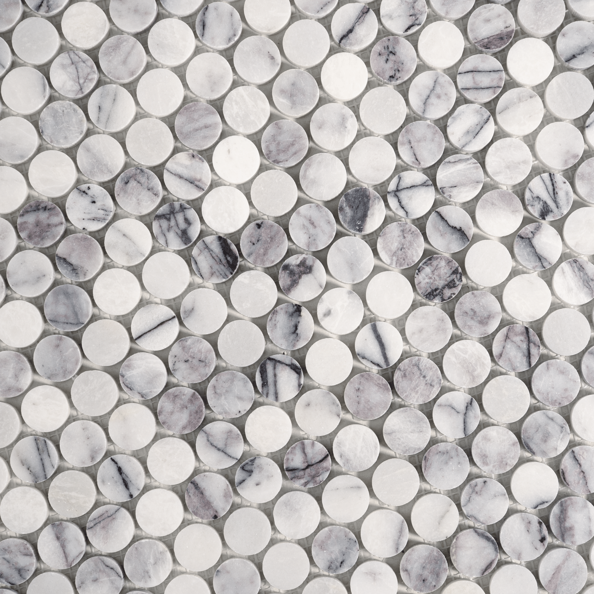 Lilac Marble Honed Mosaic Tile