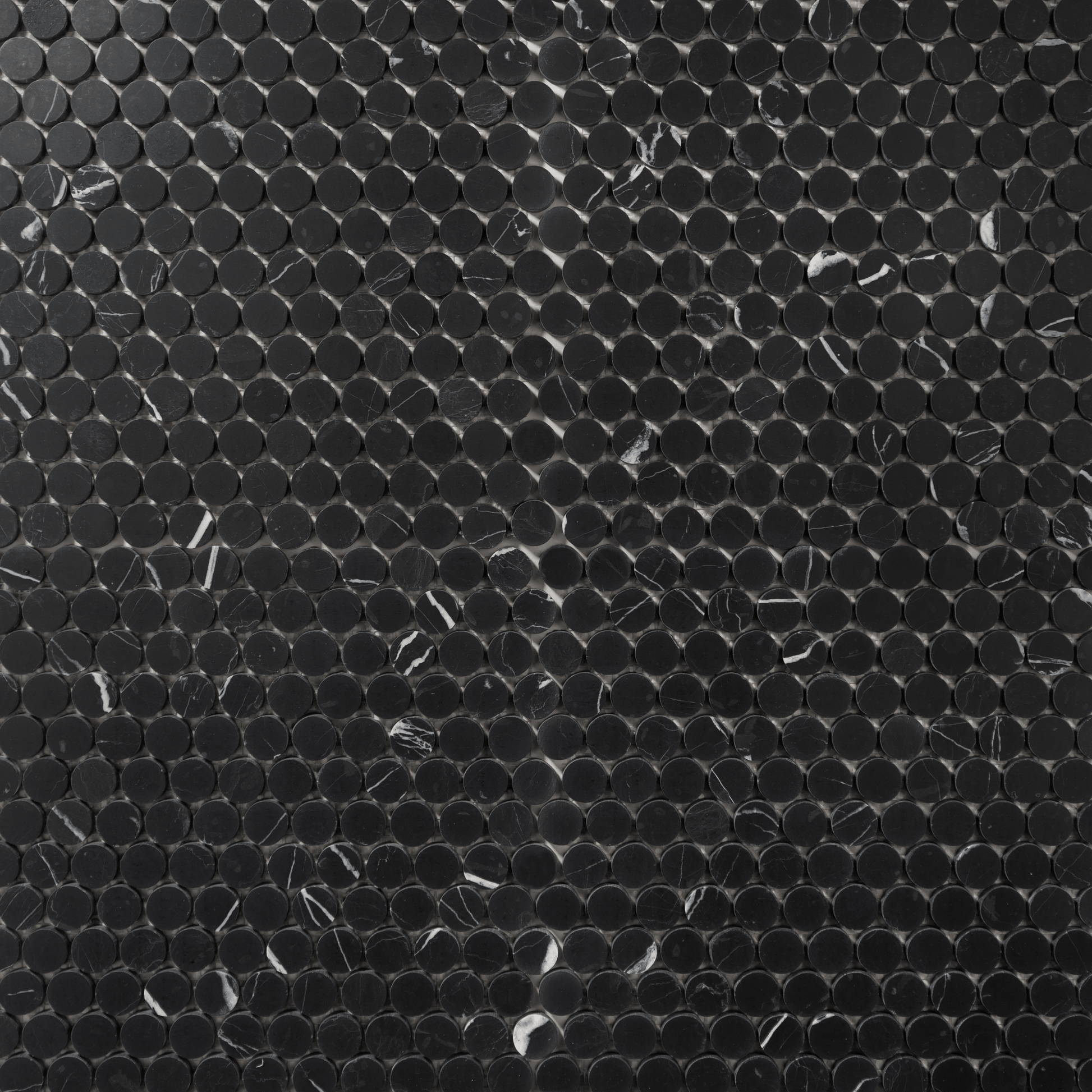 Penny Round  Mosaic Tile