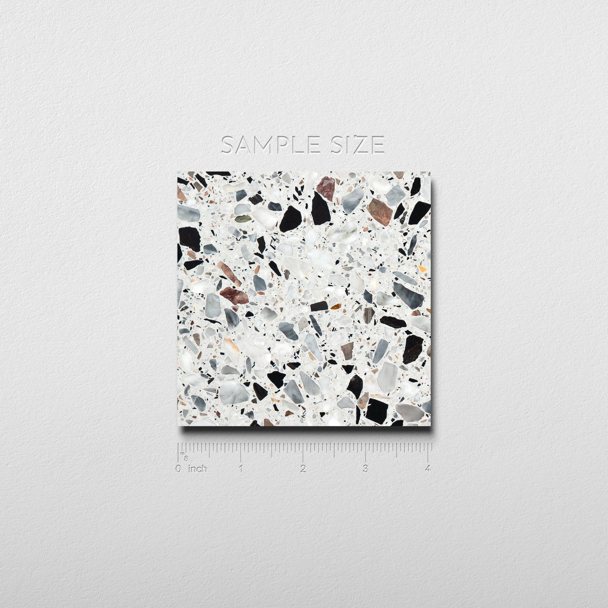 Pepe Nero 16x16 Terrazzo Tile - Cemento Collection