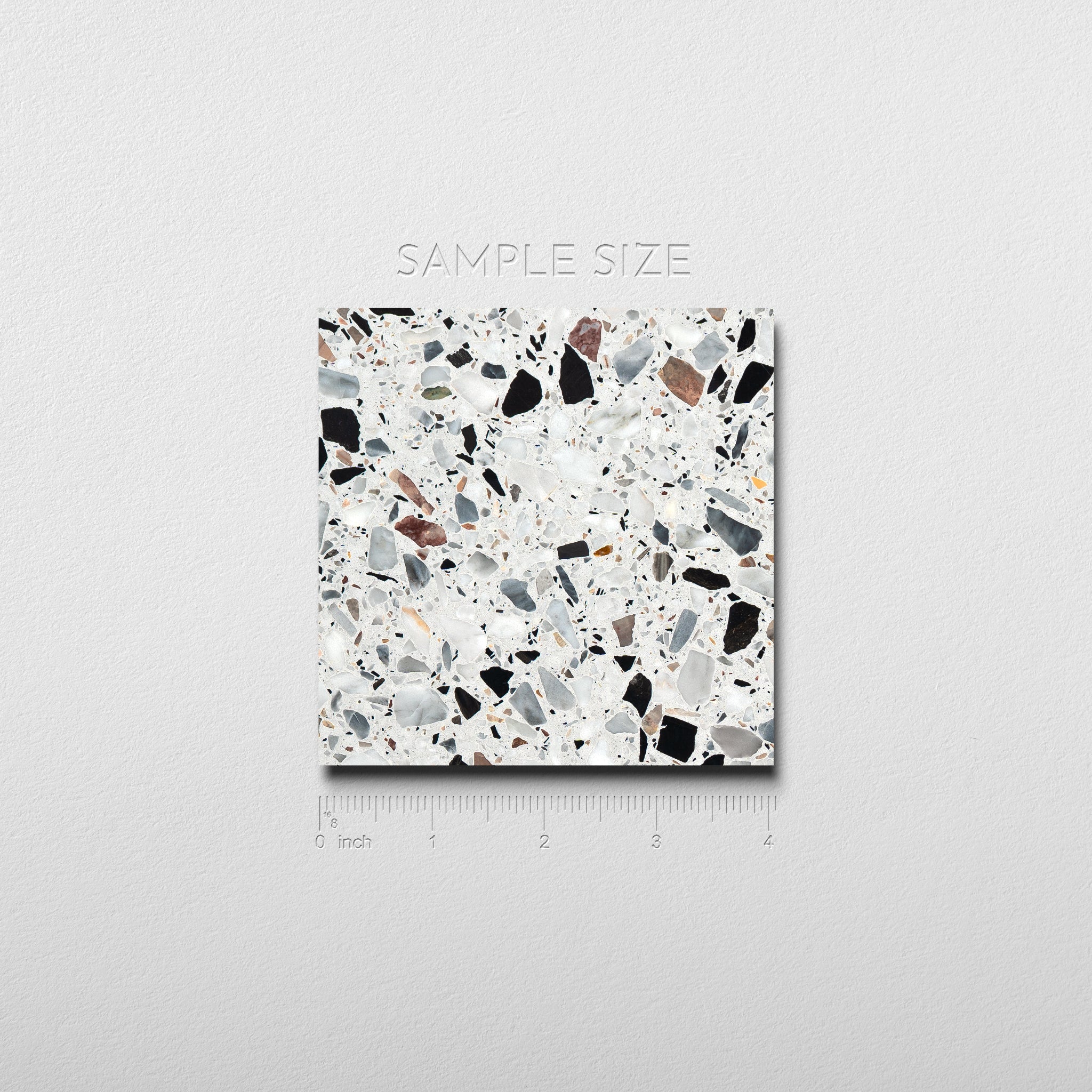 Pepe Nero 16x16 Terrazzo Tile - Cemento Collection