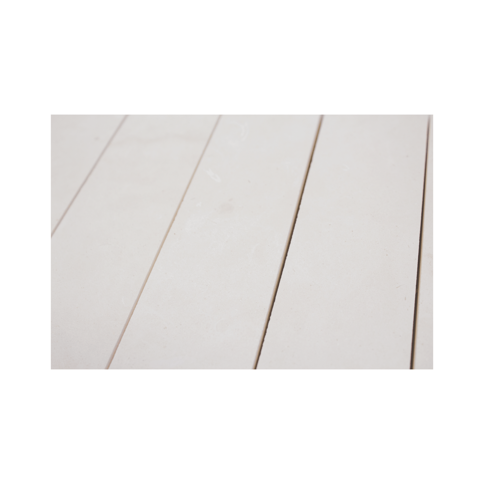 Pill Shape Limestone Honed Mosaic Tile - Cemento Collection