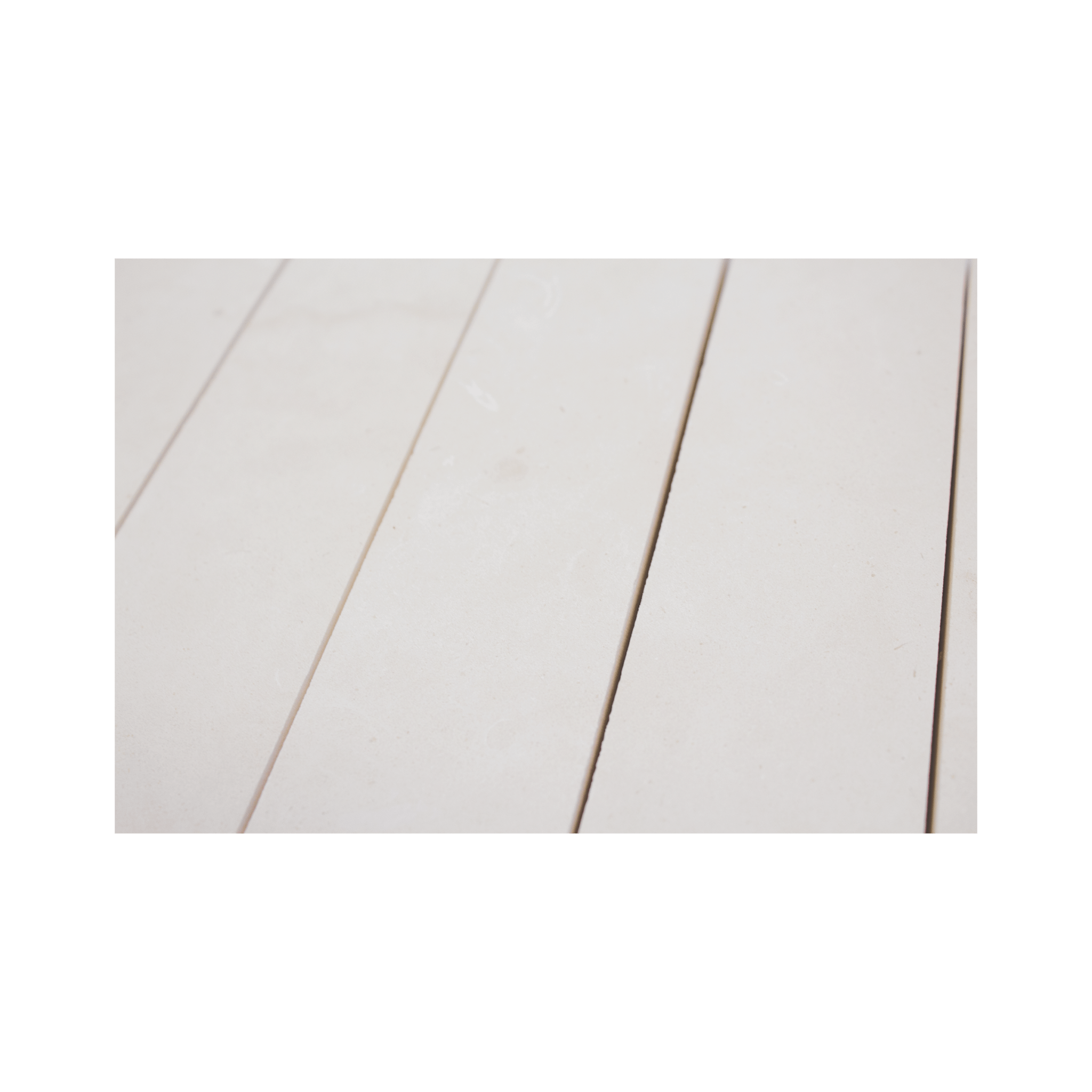 Pill Shape Limestone Honed Mosaic Tile - Cemento Collection