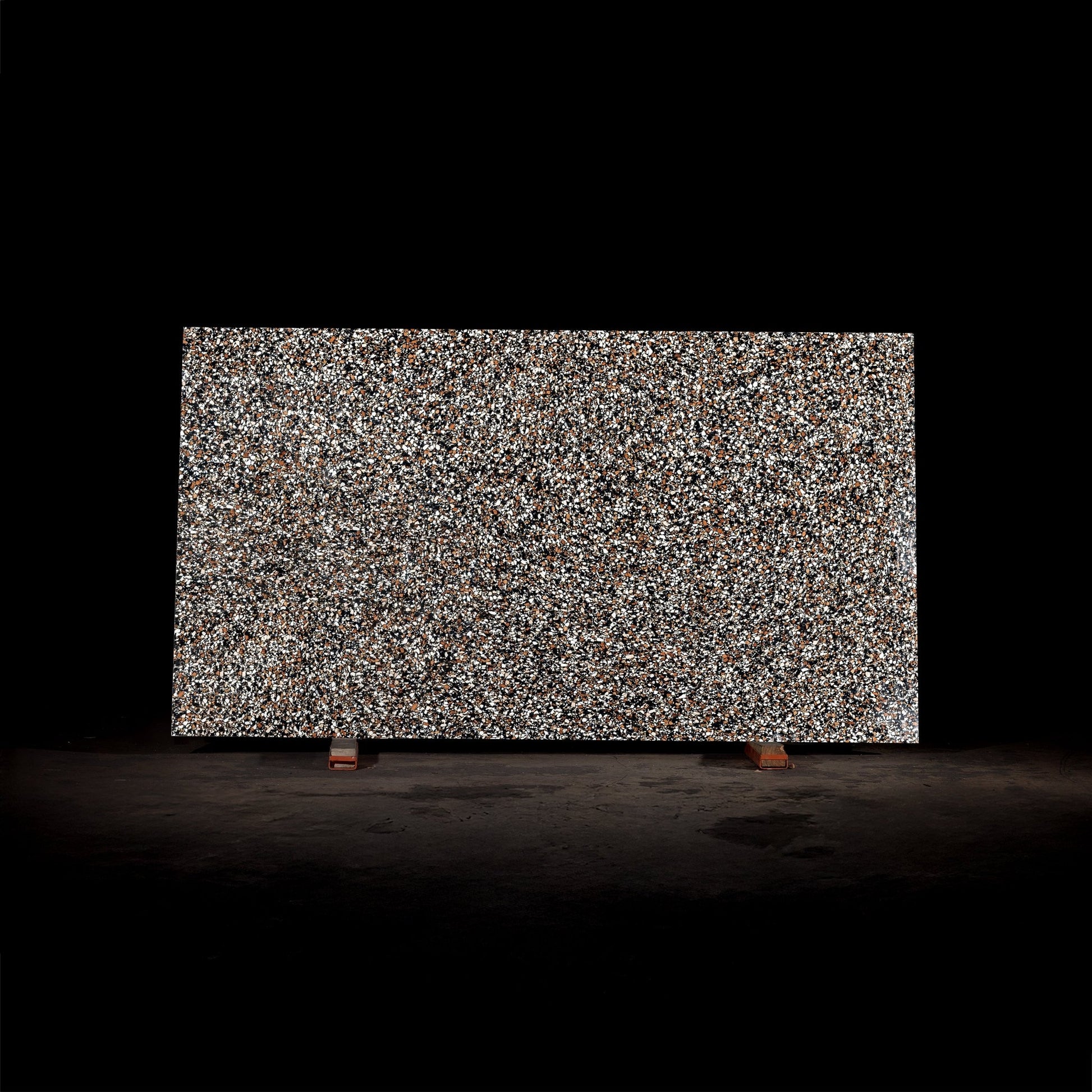 Ponza Black (Slab or Table Top) Terrazzo Tile