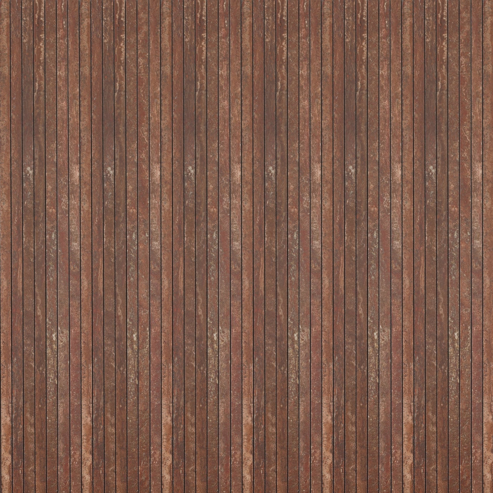Red Travertine 1x48 Strip Porcelain Tile - Cemento Collection