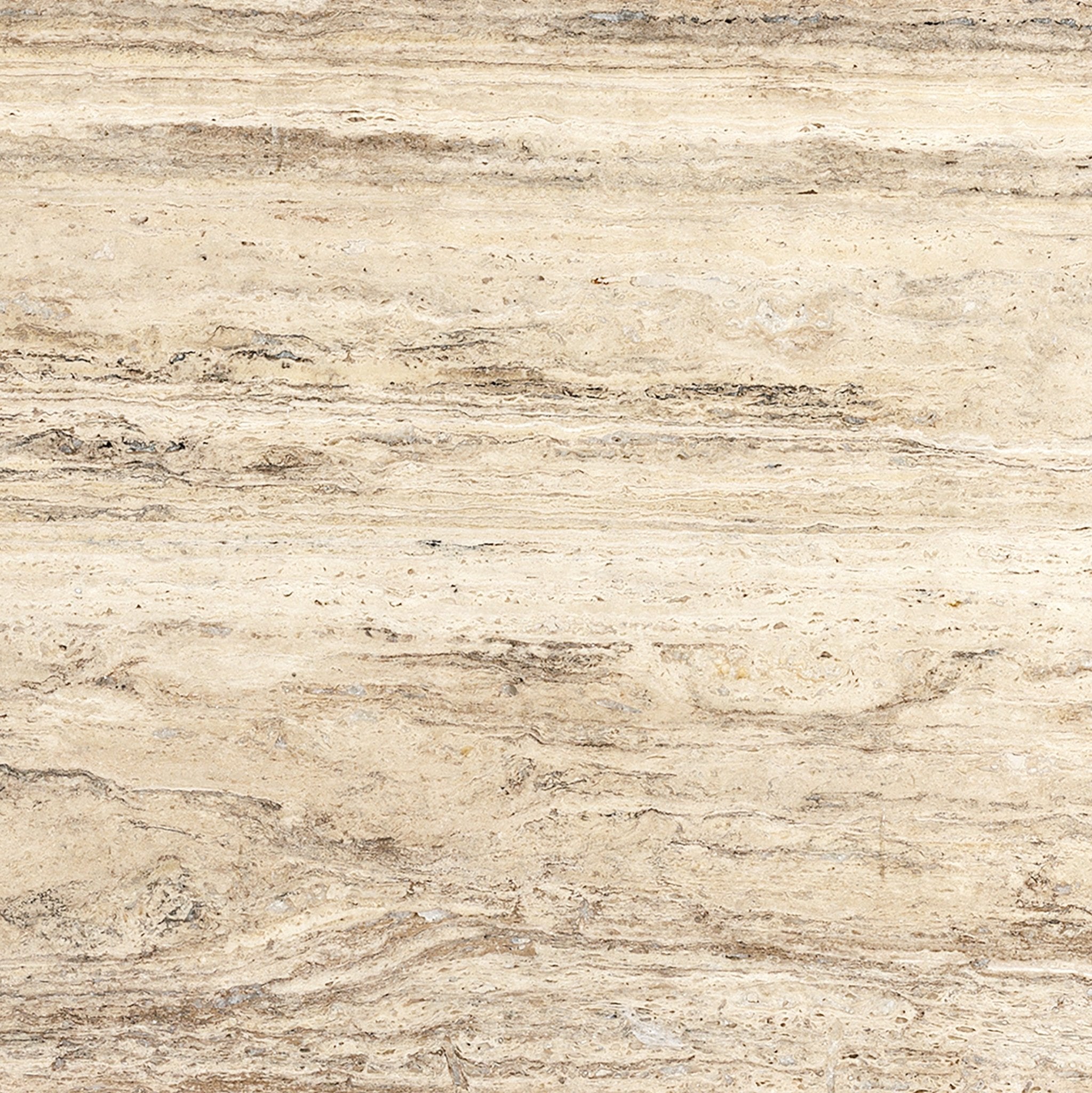 Roman Travertine Vein Cut Filled and Honed Slab | Cemento