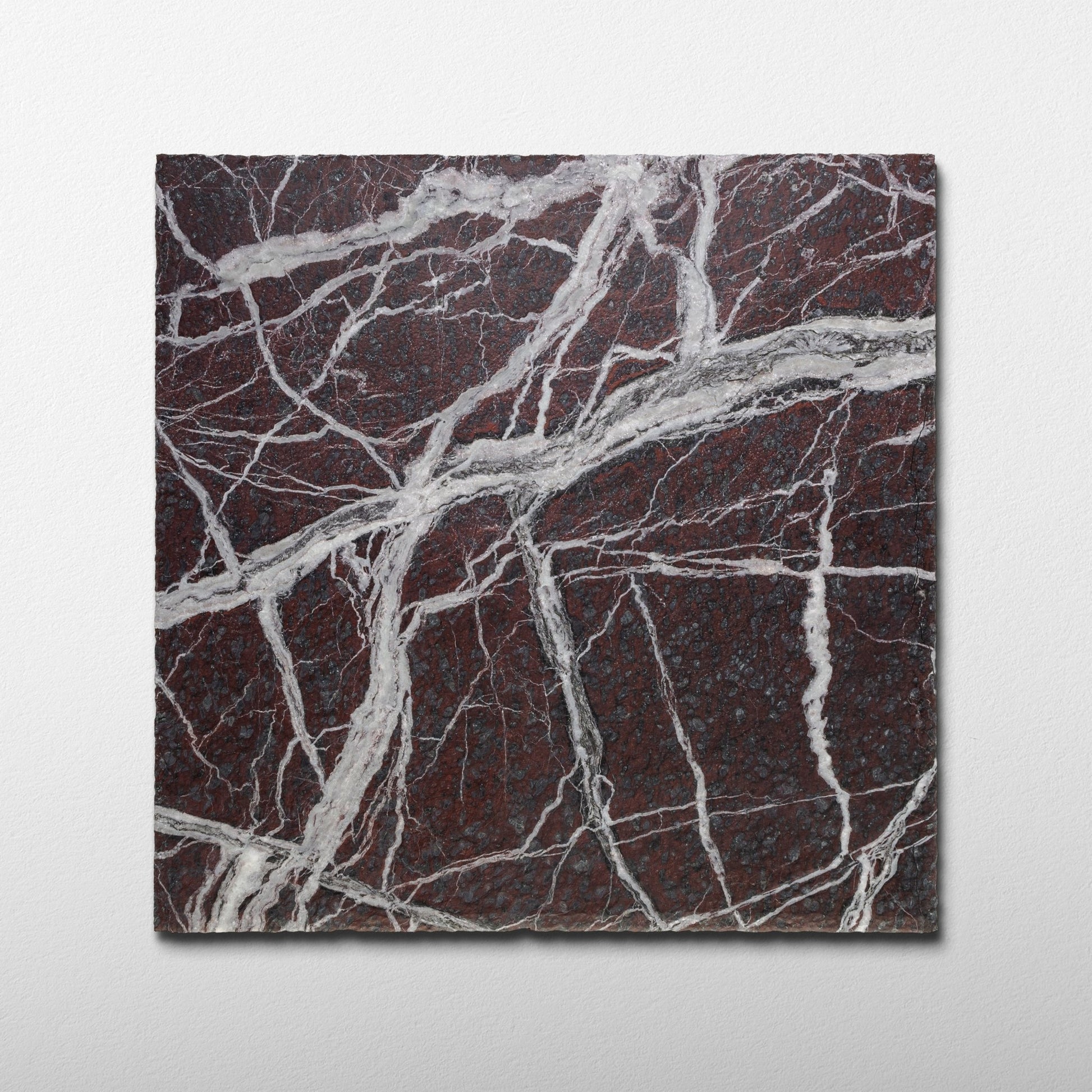 Rosso Levanto Marble 12x12 Patina Tile - Cemento Collection