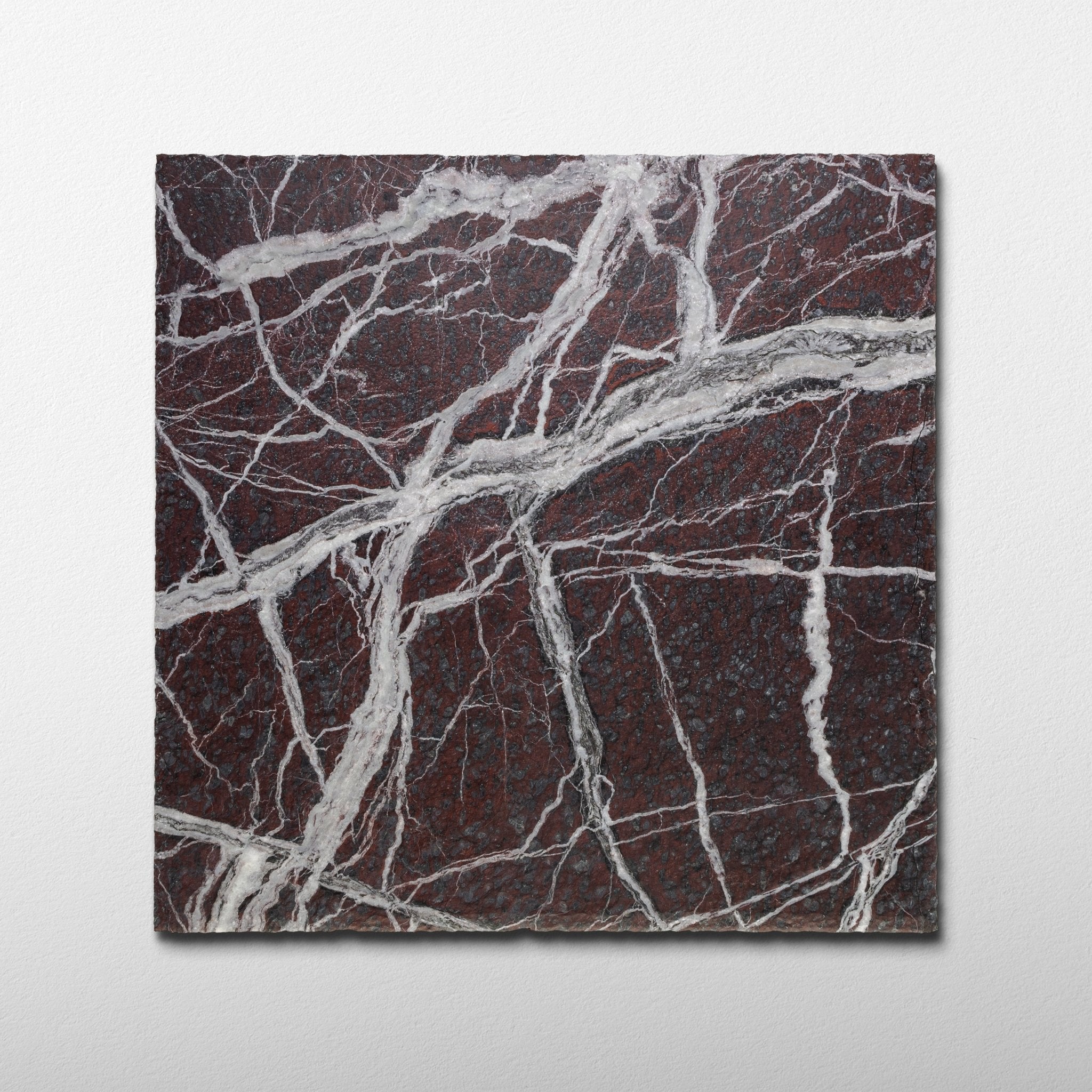 Rosso Levanto Marble 12x12 Patina Tile - Cemento Collection