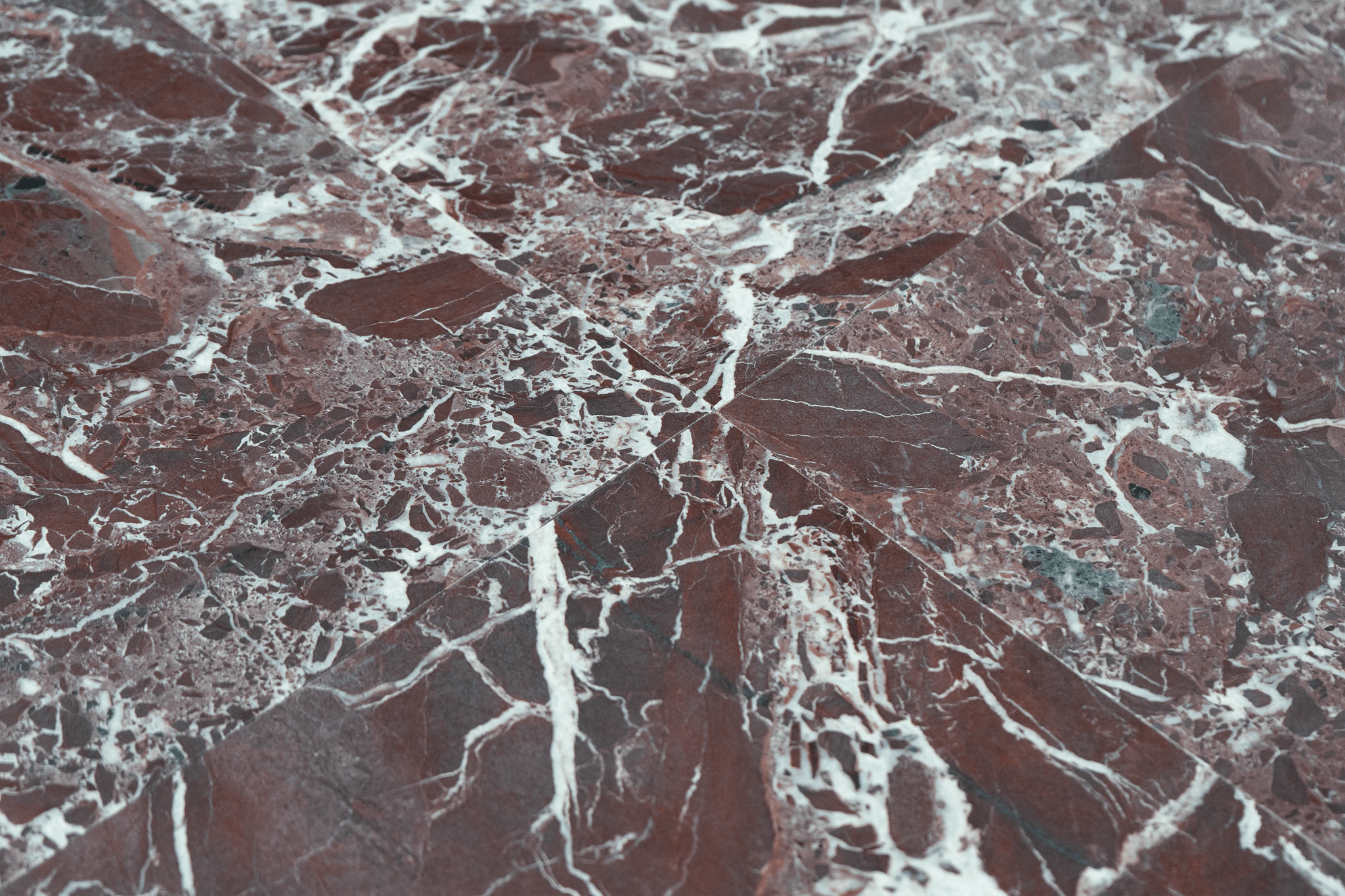 Rosso Levanto Marble 12x24 Honed Field Tile - Cemento Collection