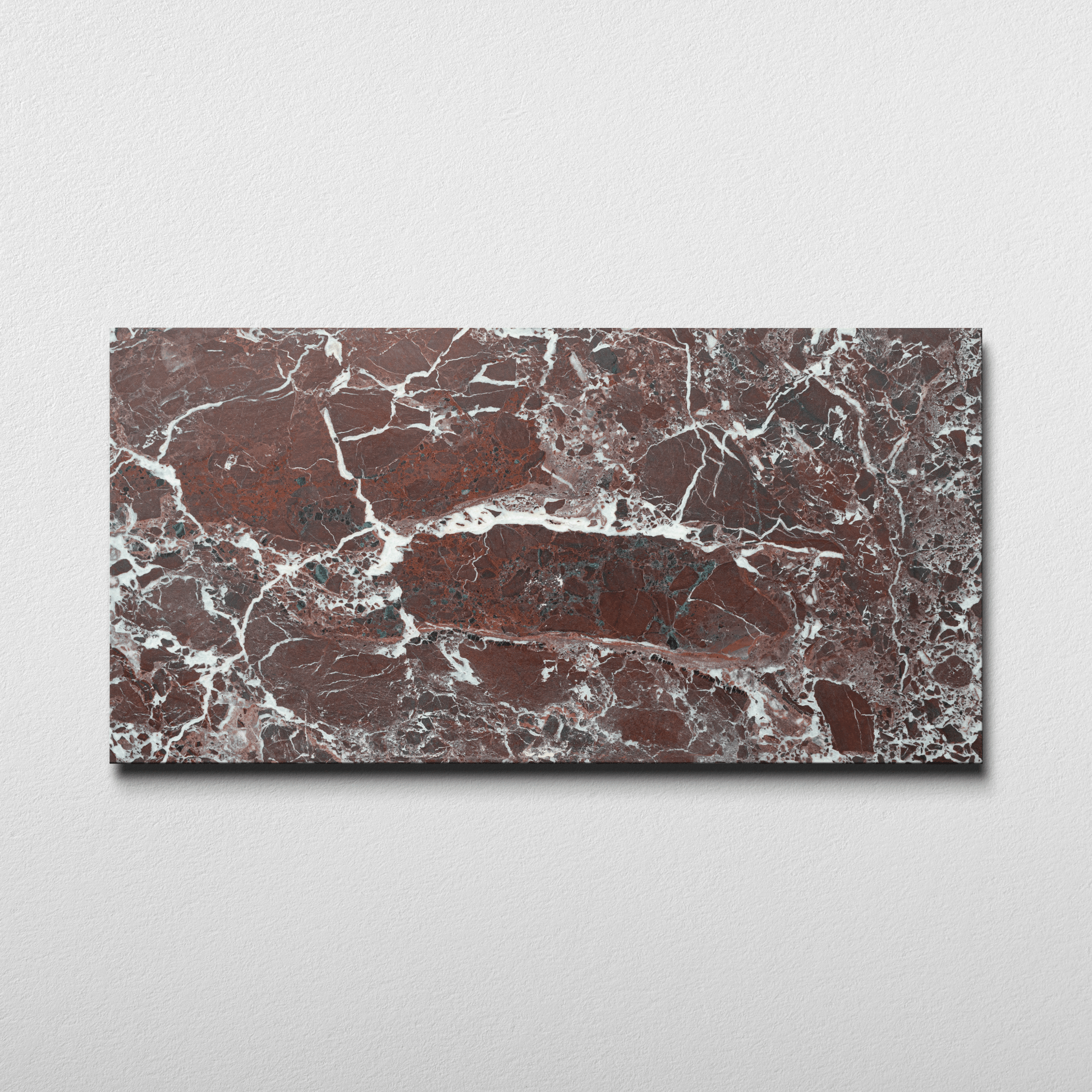 Rosso Levanto Marble 12x24 Honed Field Tile - Cemento Collection