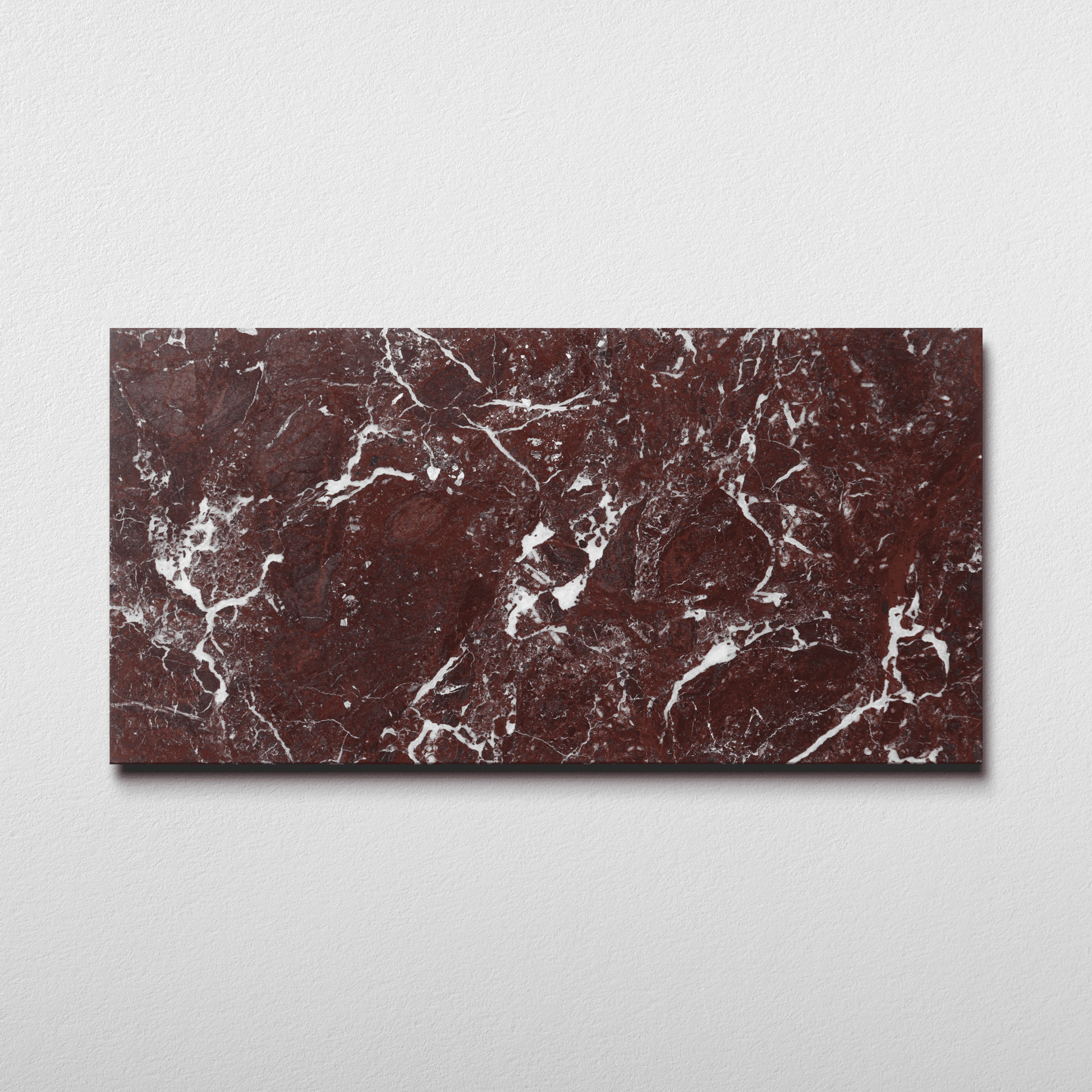 Rosso Levanto Marble 12x24 Polished Field Tile - Cemento Collection