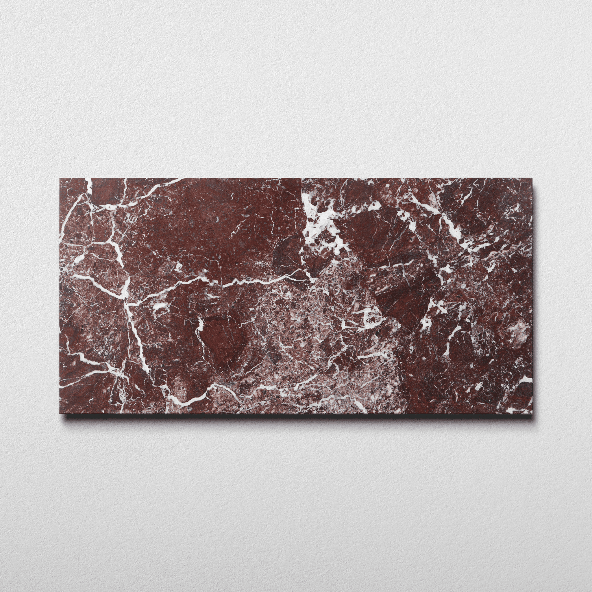 Rosso Levanto Marble 12x24 Polished Field Tile - Cemento Collection