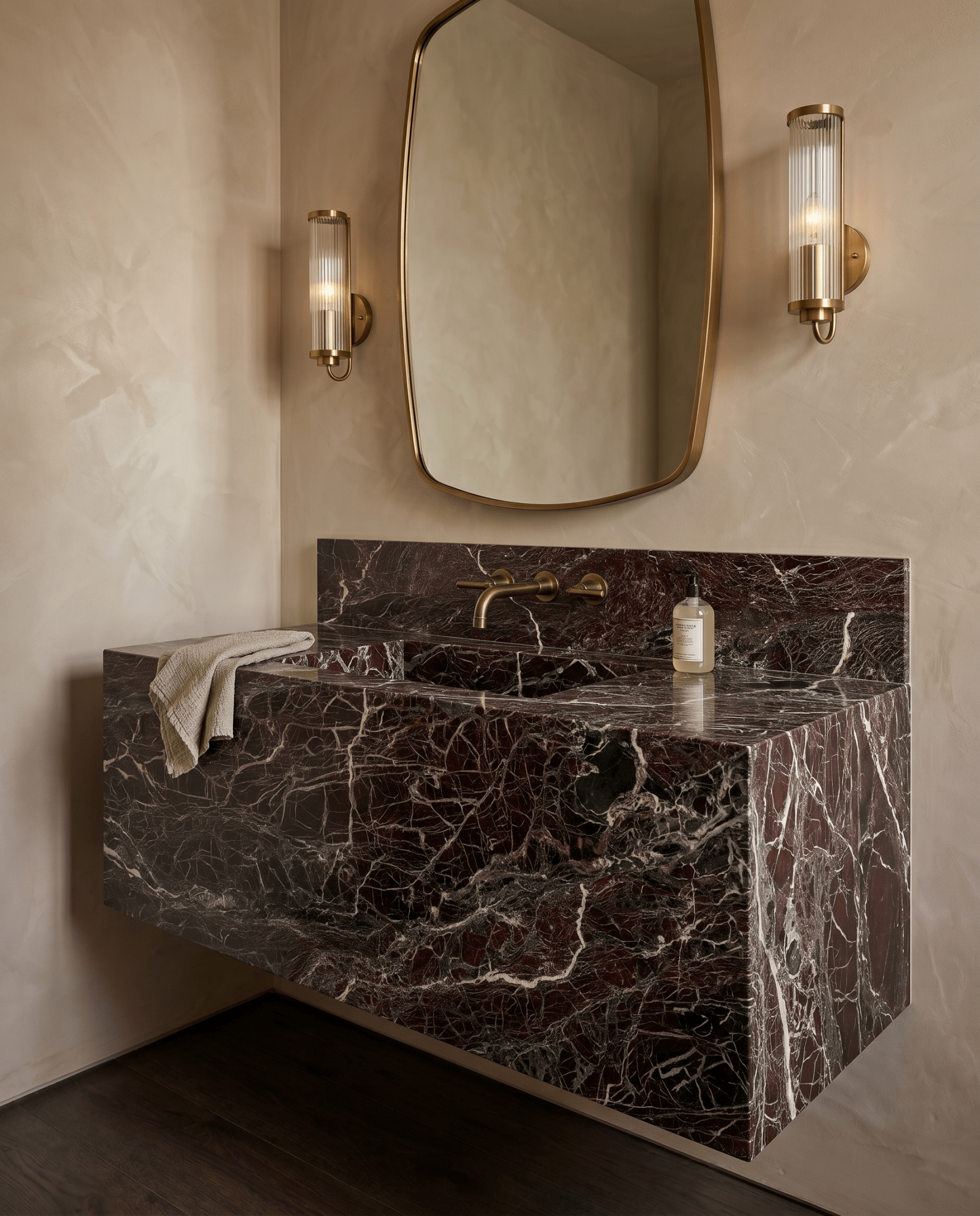 Rosso Levanto Polished Slab (B2) - Sample - Cemento Collection
