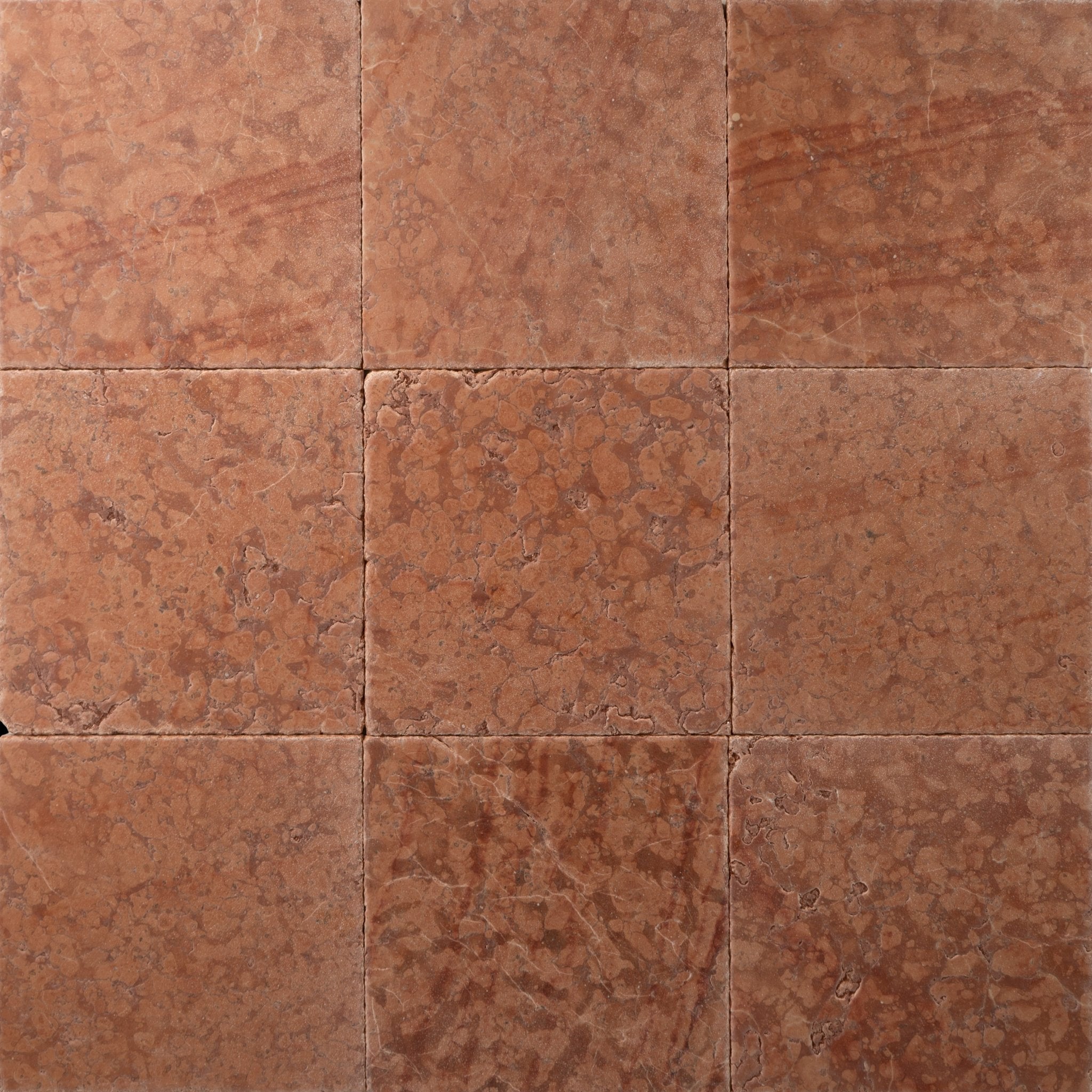 Rosso Verona Marble 12x12 Patina Tile | Cemento Collection