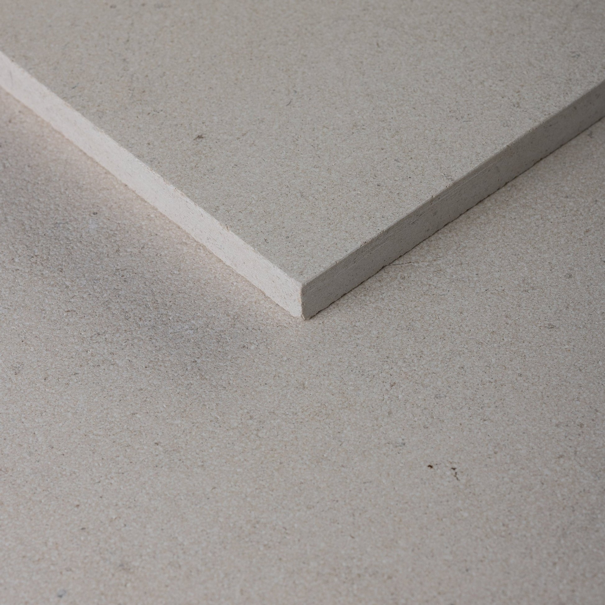 Salema Creme Limestone 16x16 Sandblasted & Brushed Tile - Cemento Collection