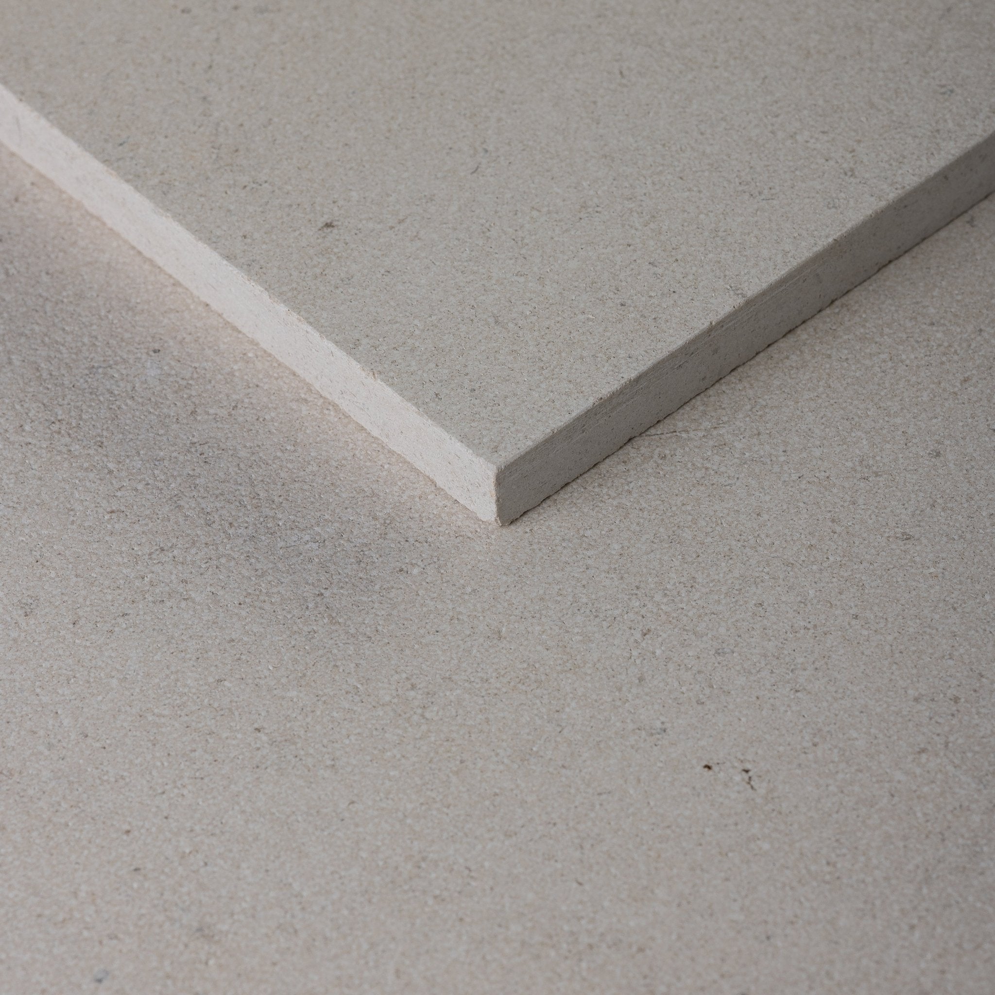 Salema Creme Limestone 16x16 Sandblasted & Brushed Tile - Cemento Collection