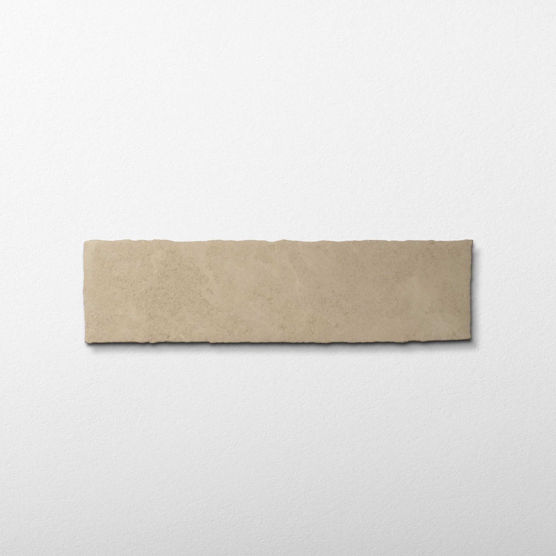 Savoy Beige Limestone 2x8 Patina Tile - Cemento Collection
