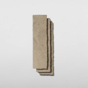 Savoy Beige Limestone 2x8 Patina Tile - Cemento Collection