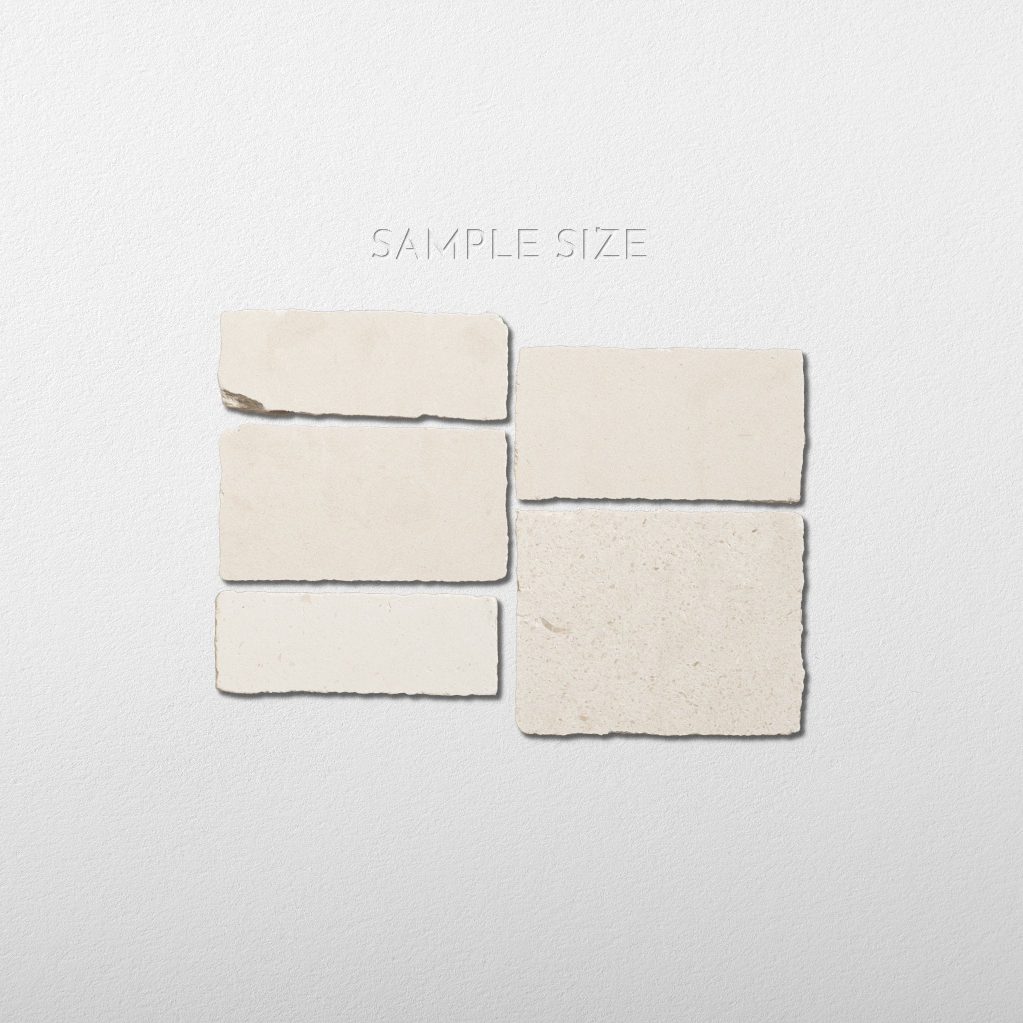 Scarpa Beige Limestone Honed Mosaic Tile sample