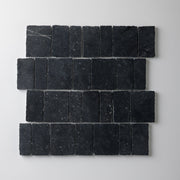 Scarpa Belgian Bluestone Limestone Honed Mosaic Tile - Cemento Collection