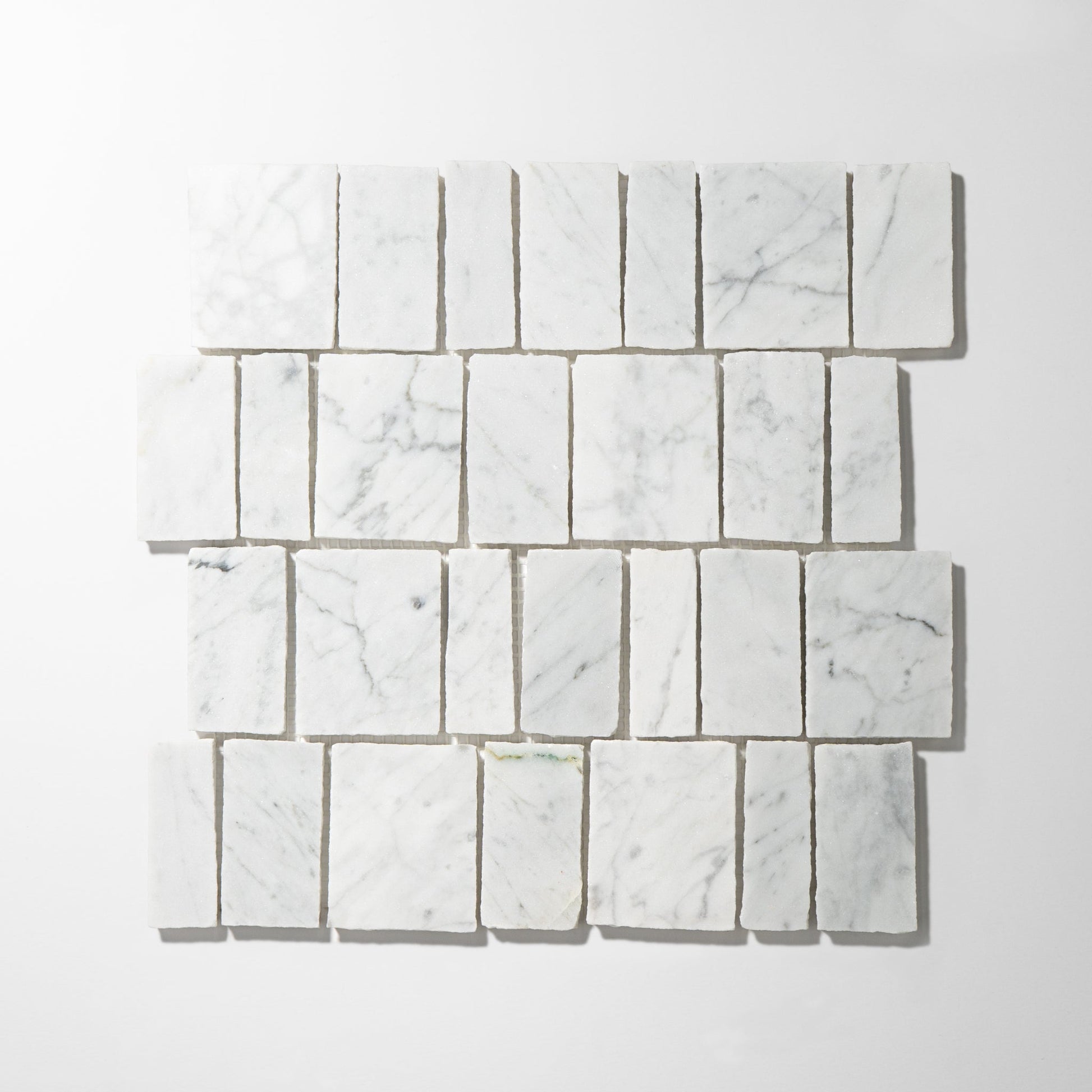 Scarpa Bianco Carrara Marble Honed Mosaic Tile