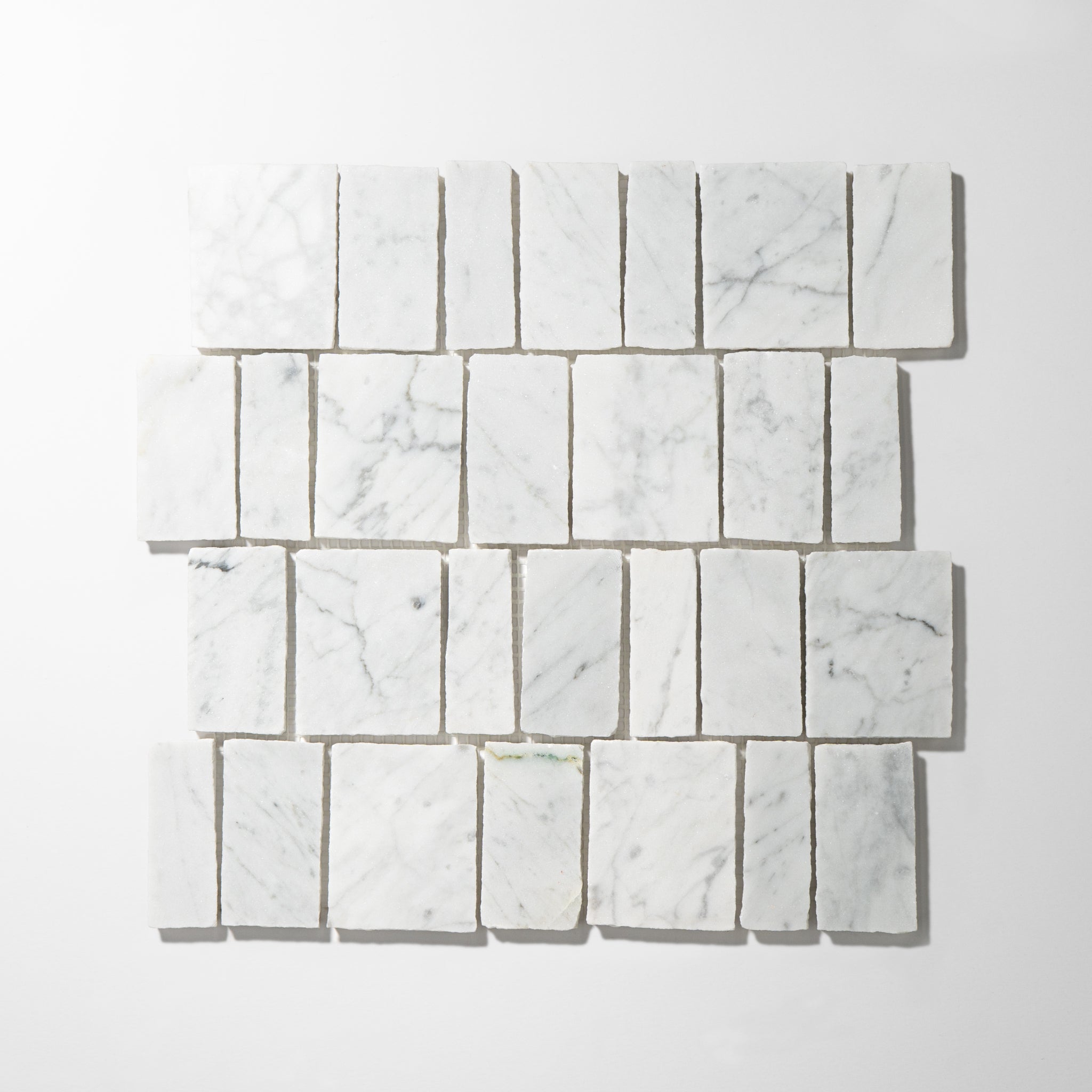 Scarpa Bianco Carrara Marble Honed Mosaic Tile
