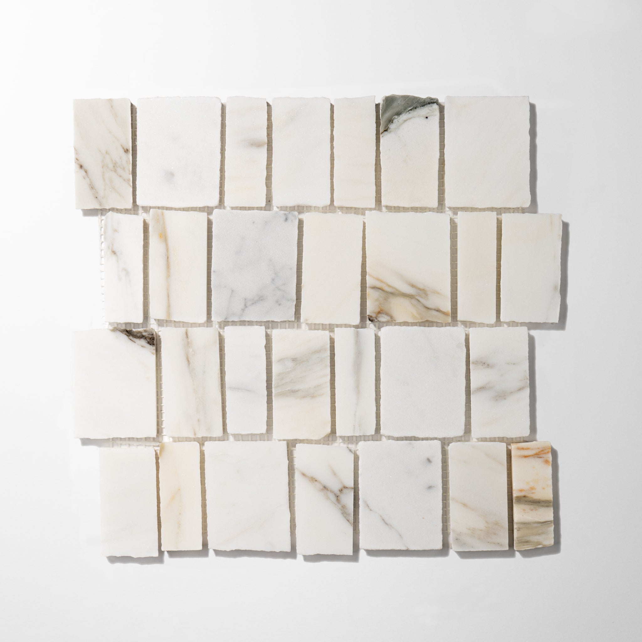 Scarpa Calacatta Gold Marble Polished Mosaic Tile