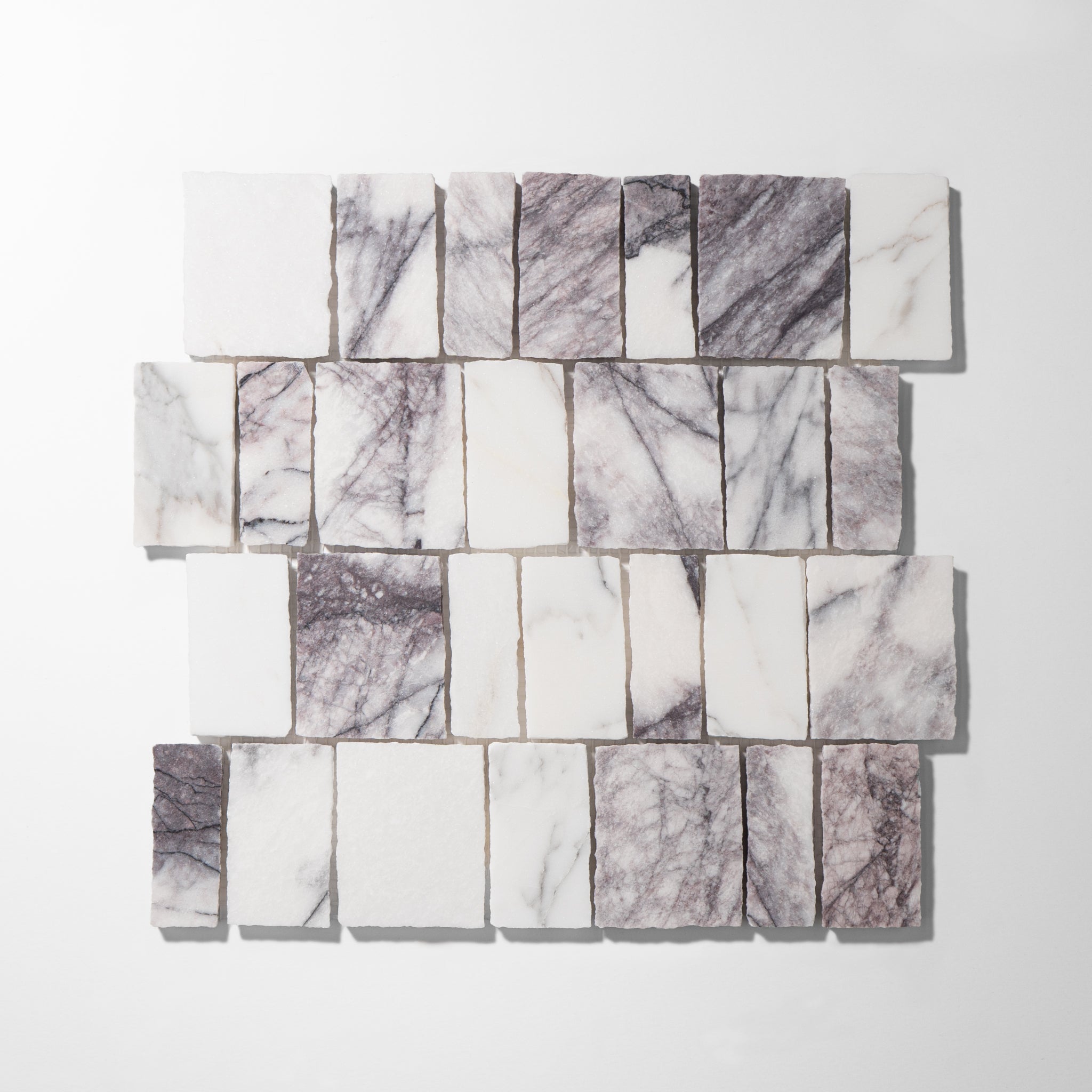 Scarpa Lilac Marble Honed Mosaic Tile