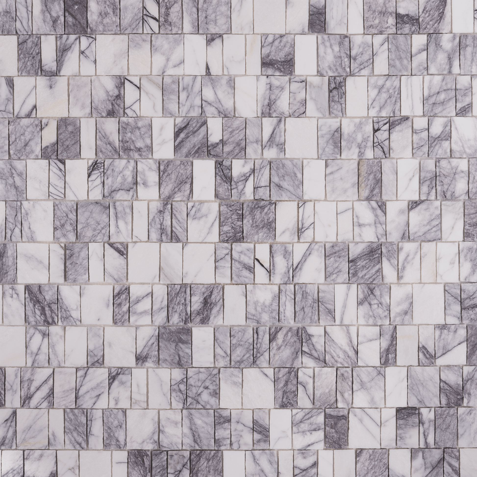 Scarpa Lilac Marble Honed Mosaic Tile - Cemento Collection