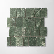 Scarpa Verde Alpi Marble Honed Mosaic Tile